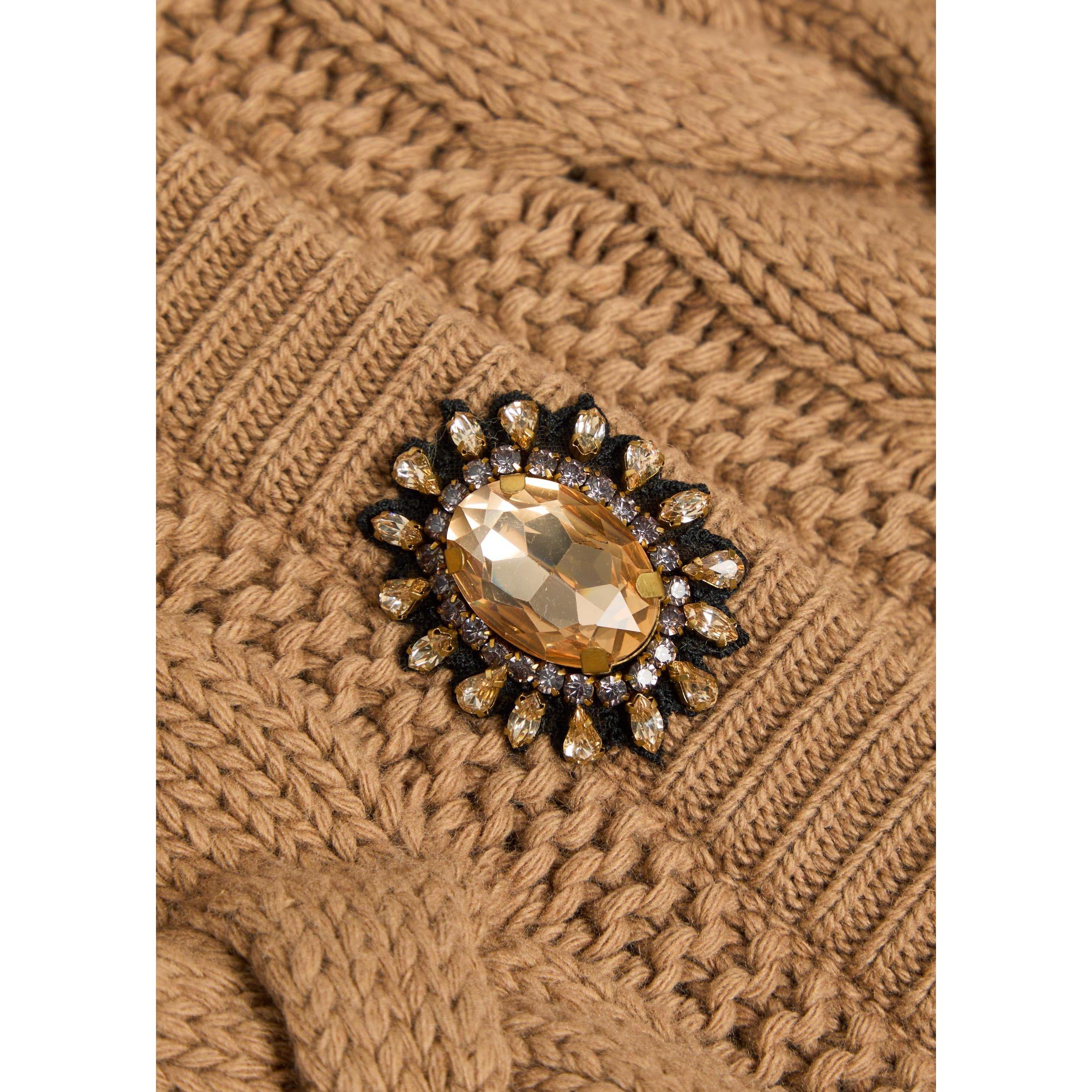 CAMEL - La DoubleJ - PORTRAIT CARDIGAN - 4