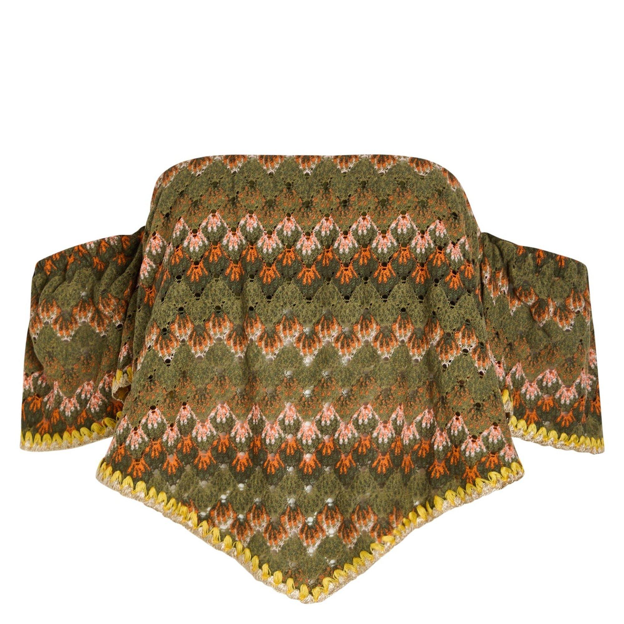 GREEN AND OTHER - La DoubleJ - EMBROIDERED SAND DOLLAR TOP - 1