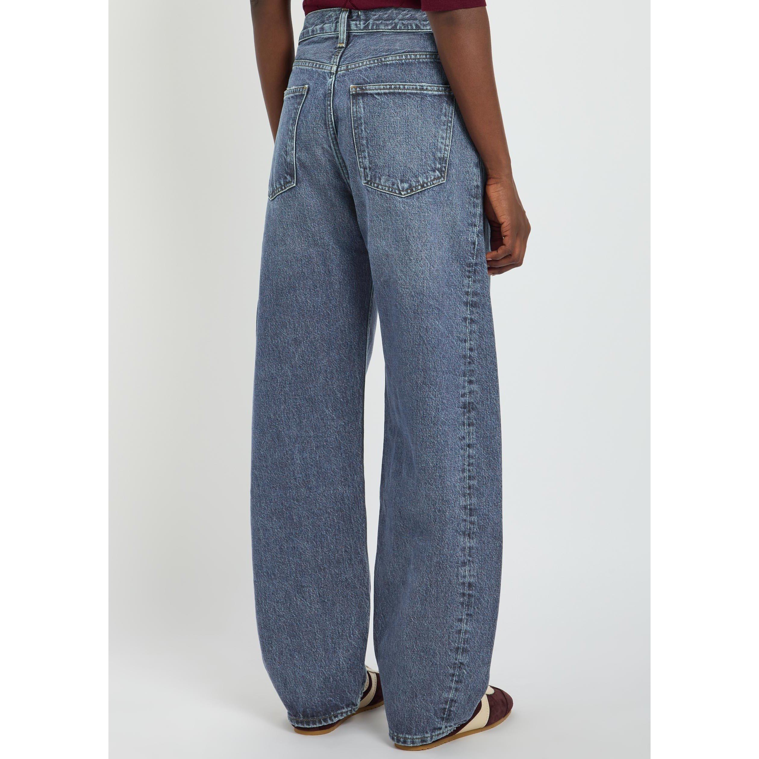 BLUE - Agolde - LUNA PIECED JEAN IN LOGICAL - 3
