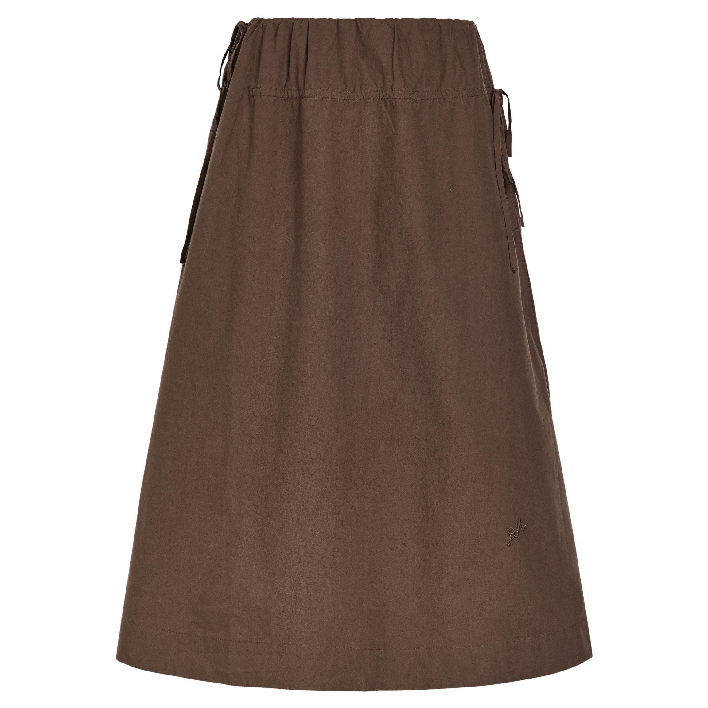 BROWN - Damson Madder - LS CASPIA VOLUME MIDI SKI