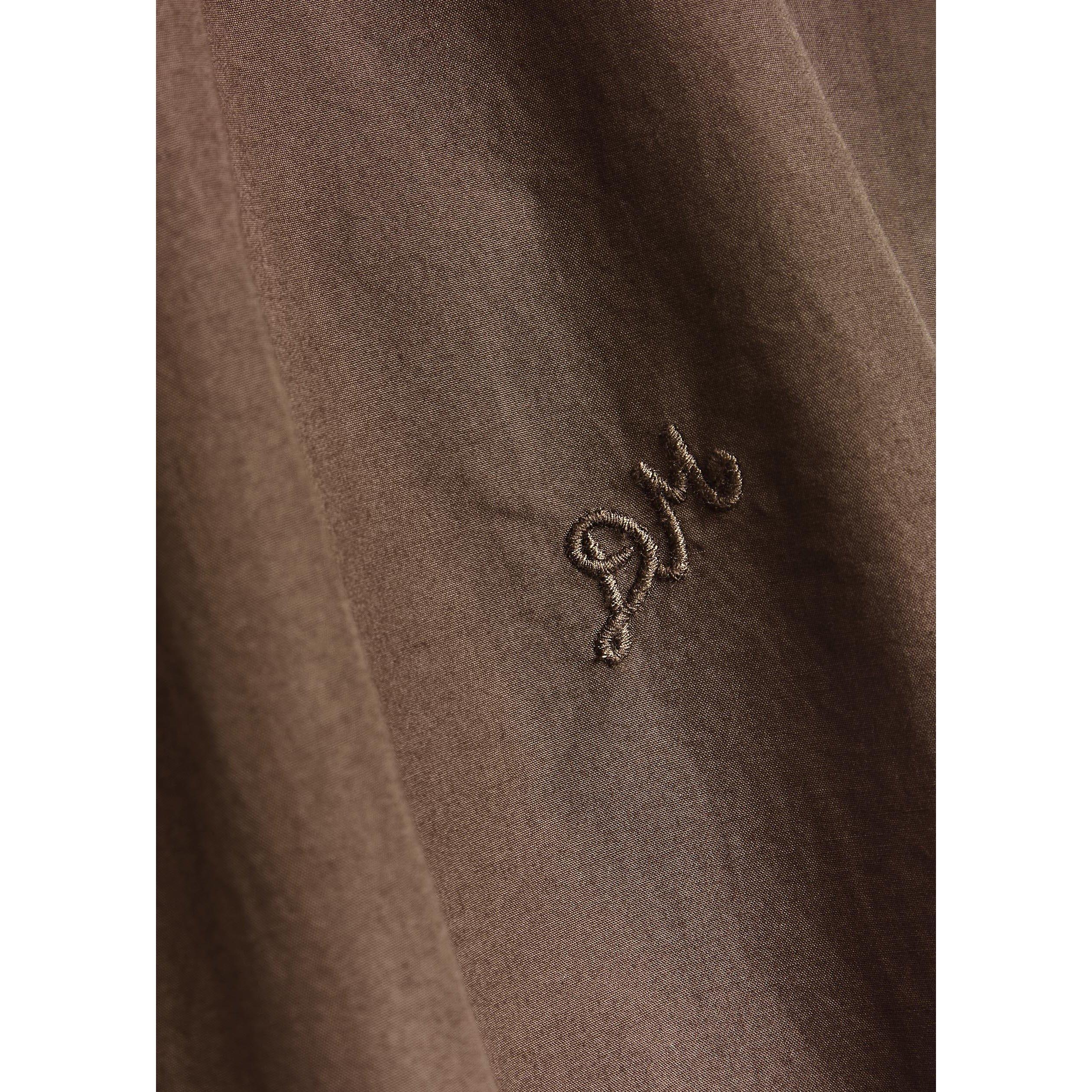 BROWN - Damson Madder - LS CASPIA VOLUME MIDI SKIRT - 4