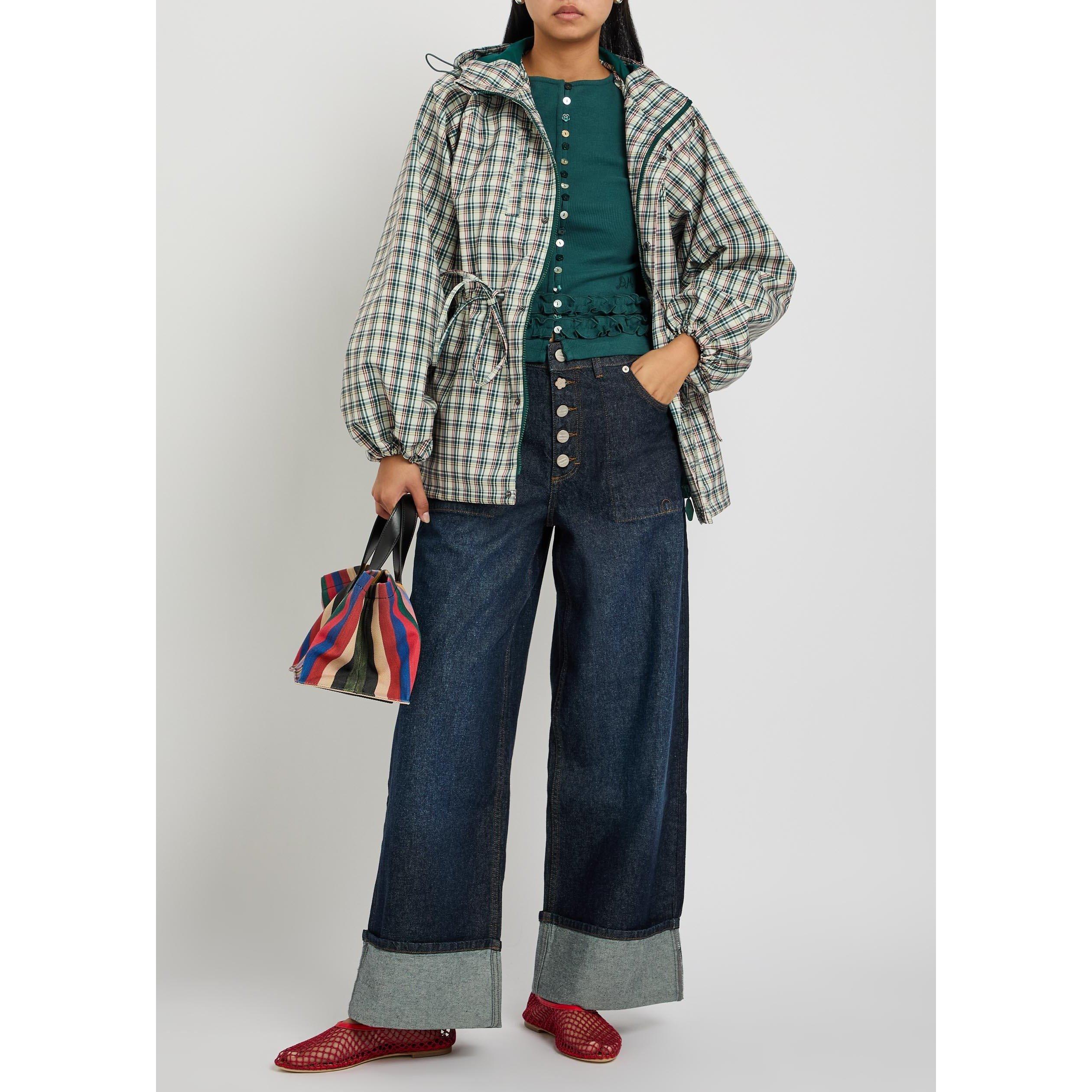 INDIGO - Damson Madder - J GIGI BAGGY TURN-UP JEANS - 5