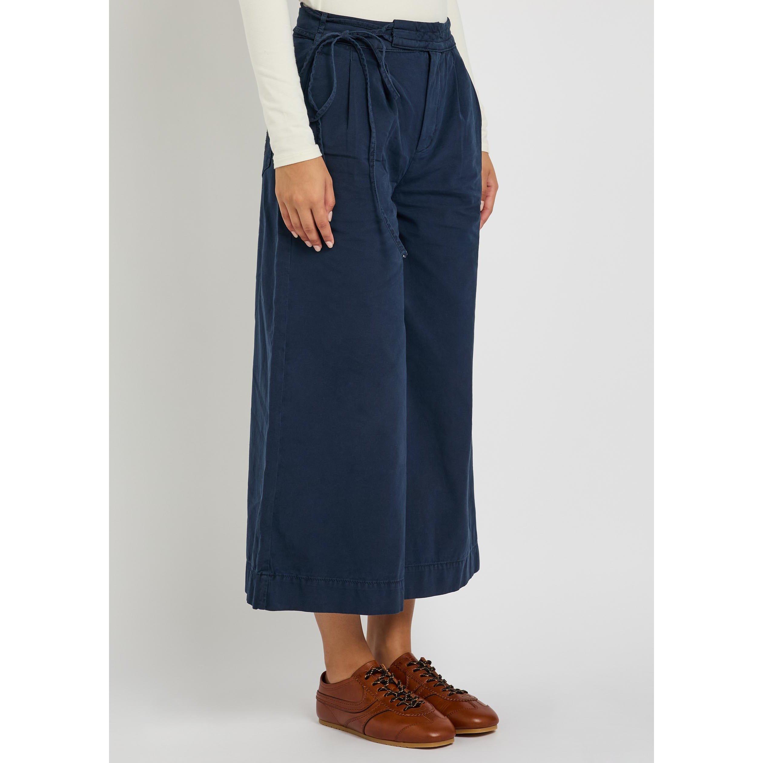 NAVY - Damson Madder - Women's Lotta Cotton Culotte Shorts - 2