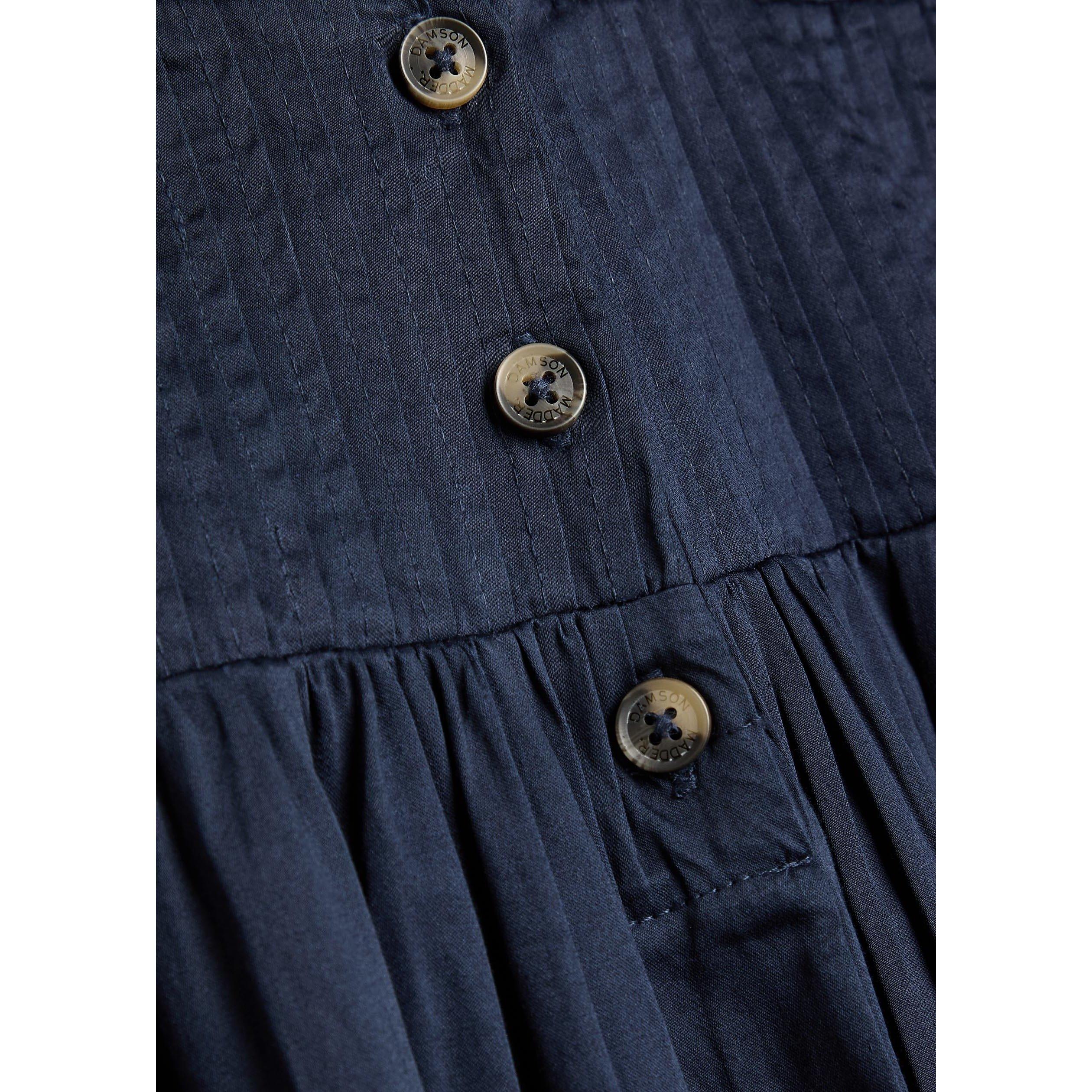 NAVY - Damson Madder - Women's Josie Cotton Midi Skirt - 4