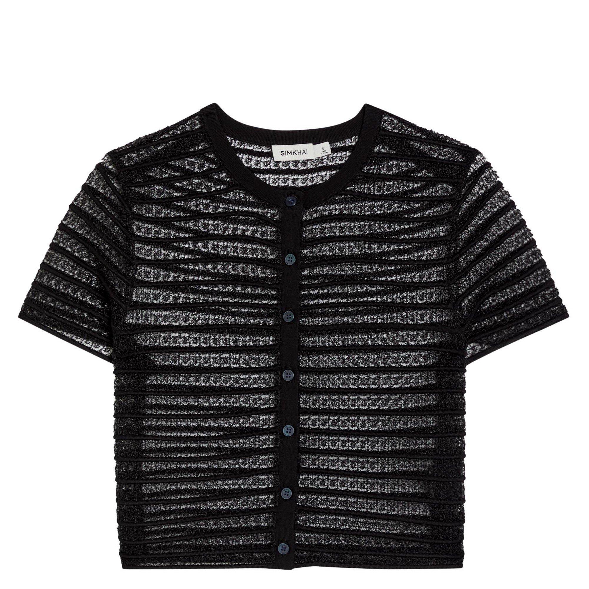 BLACK - Jonathan Simkhai - KW HOLLI CARDIGAN