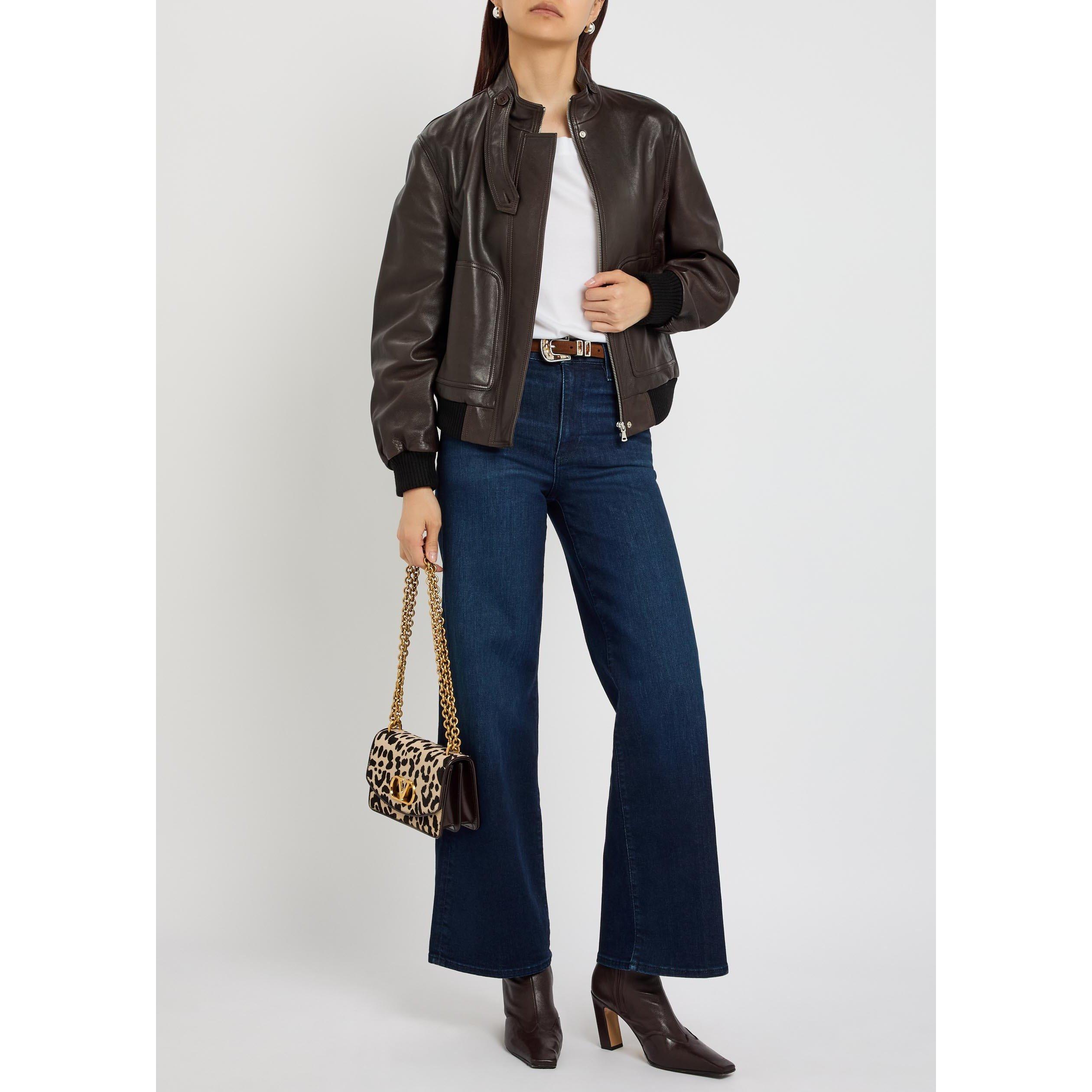 NAVY - Frame Denim - LE SLIM PALAZZO ULTRAVIOLET - 5