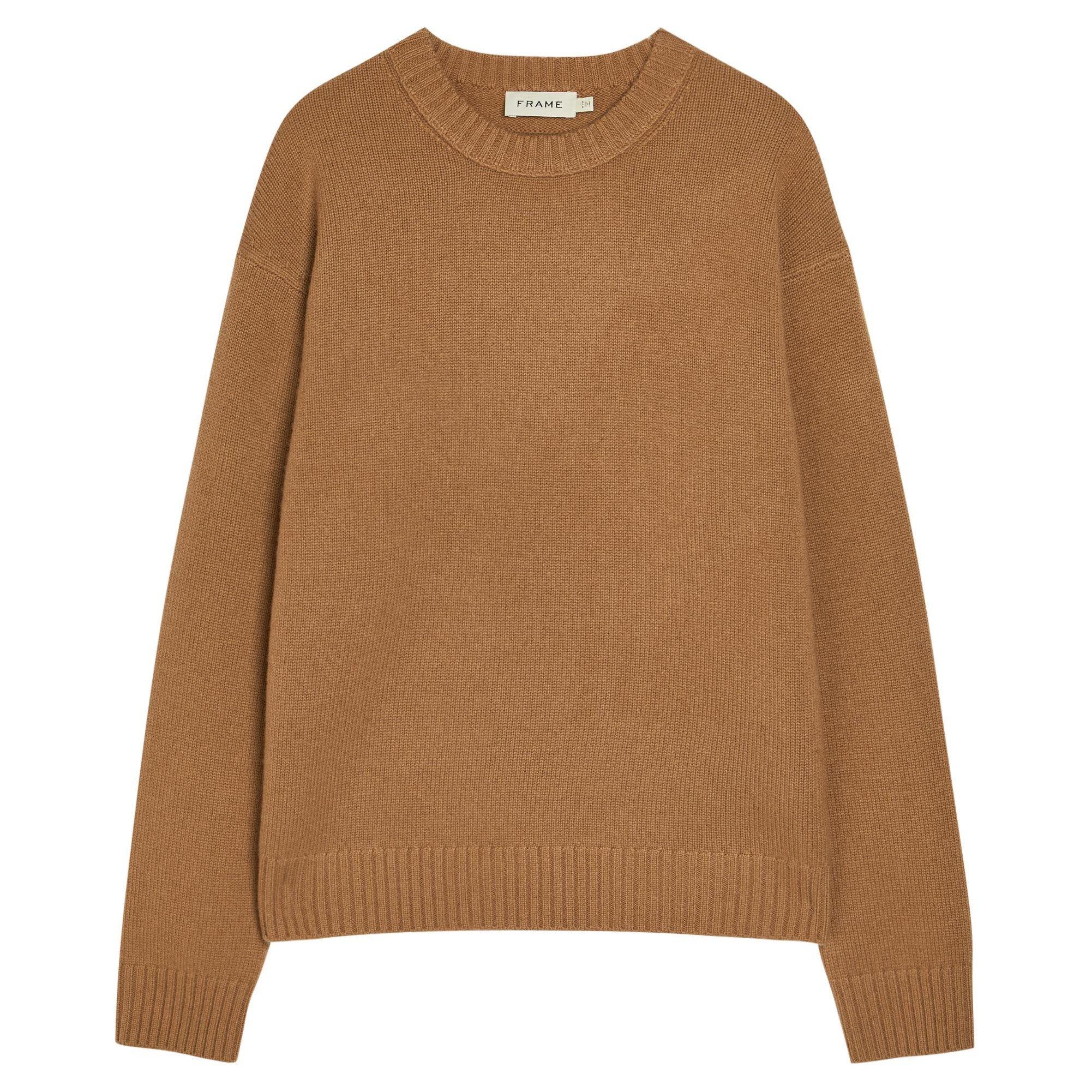 CAMEL - Frame - FRAME CREW NECK SEATER