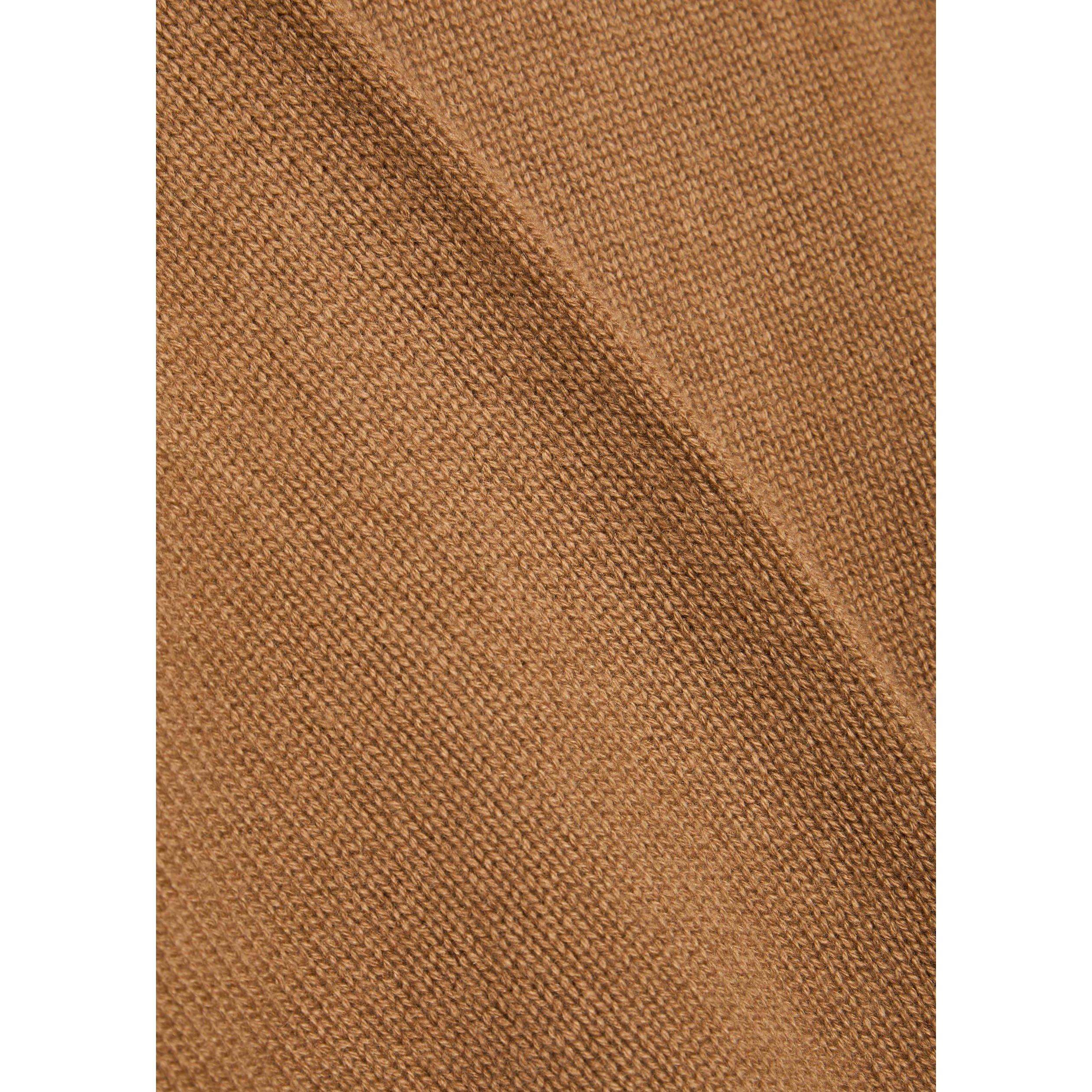 CAMEL - Frame - Men's Cashmere Crew-Neck Jumper - 4