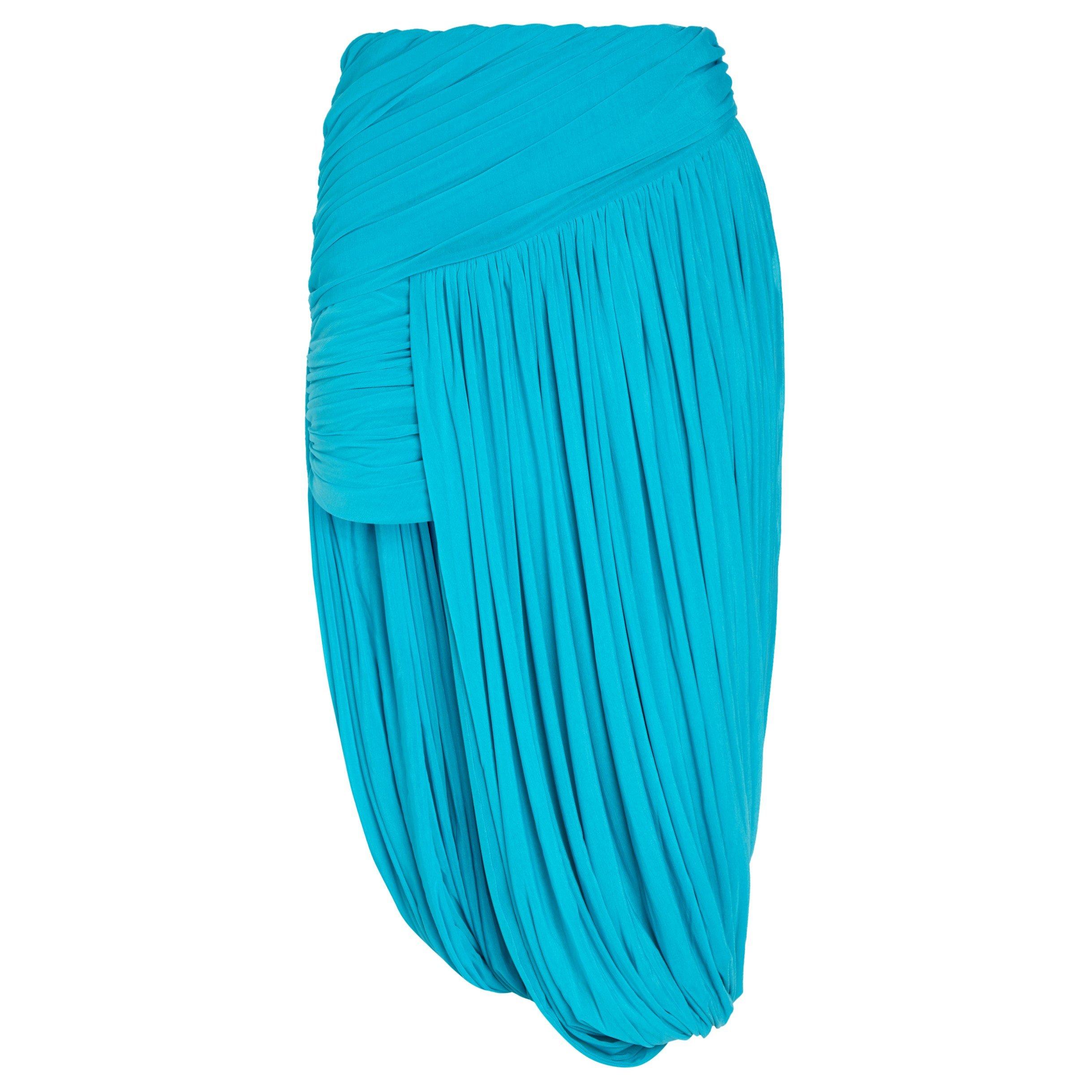 TURQUOISE - Kobo - LS WES SKIRT