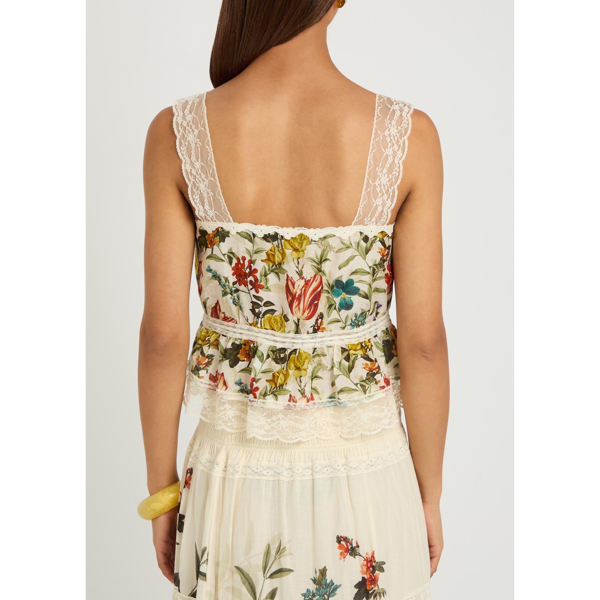 WHITE AND OTHER - Alice And Olivia - T Annabeth Sq Nk Top - 3