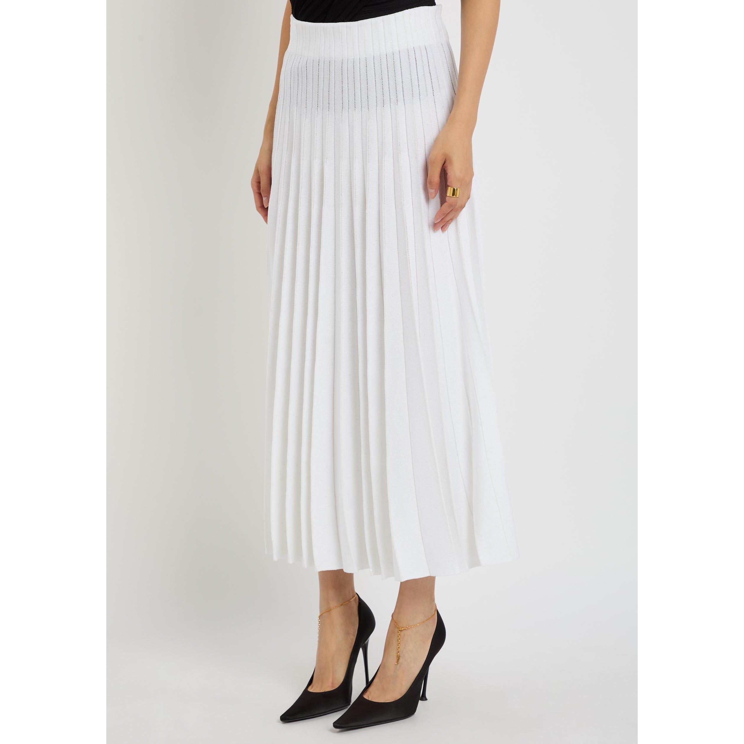 WHITE AND OTHER - Balmain - HW GLITTERED COMPACT VISCOSE K - 2