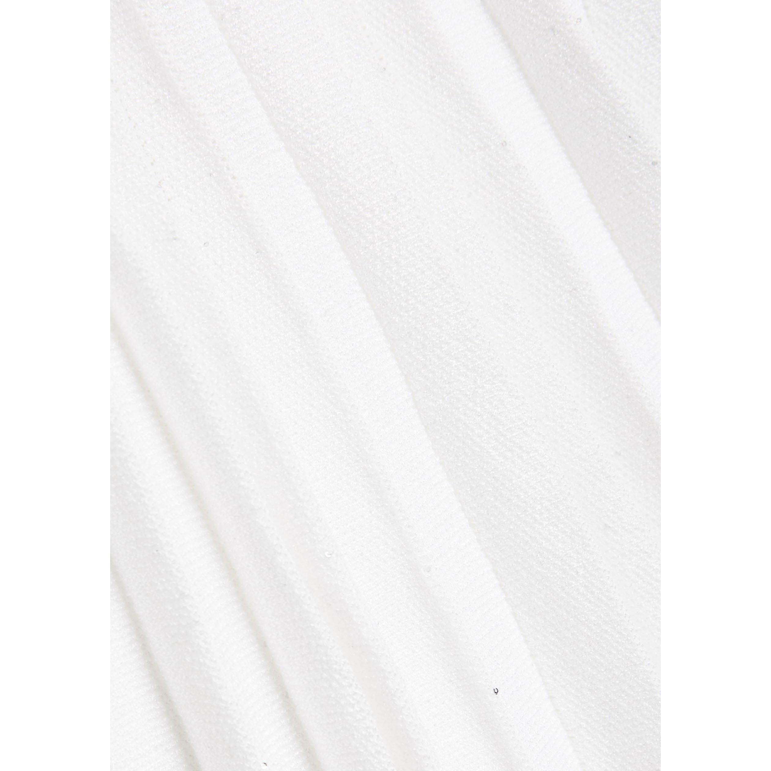 WHITE AND OTHER - Balmain - HW GLITTERED COMPACT VISCOSE K - 4