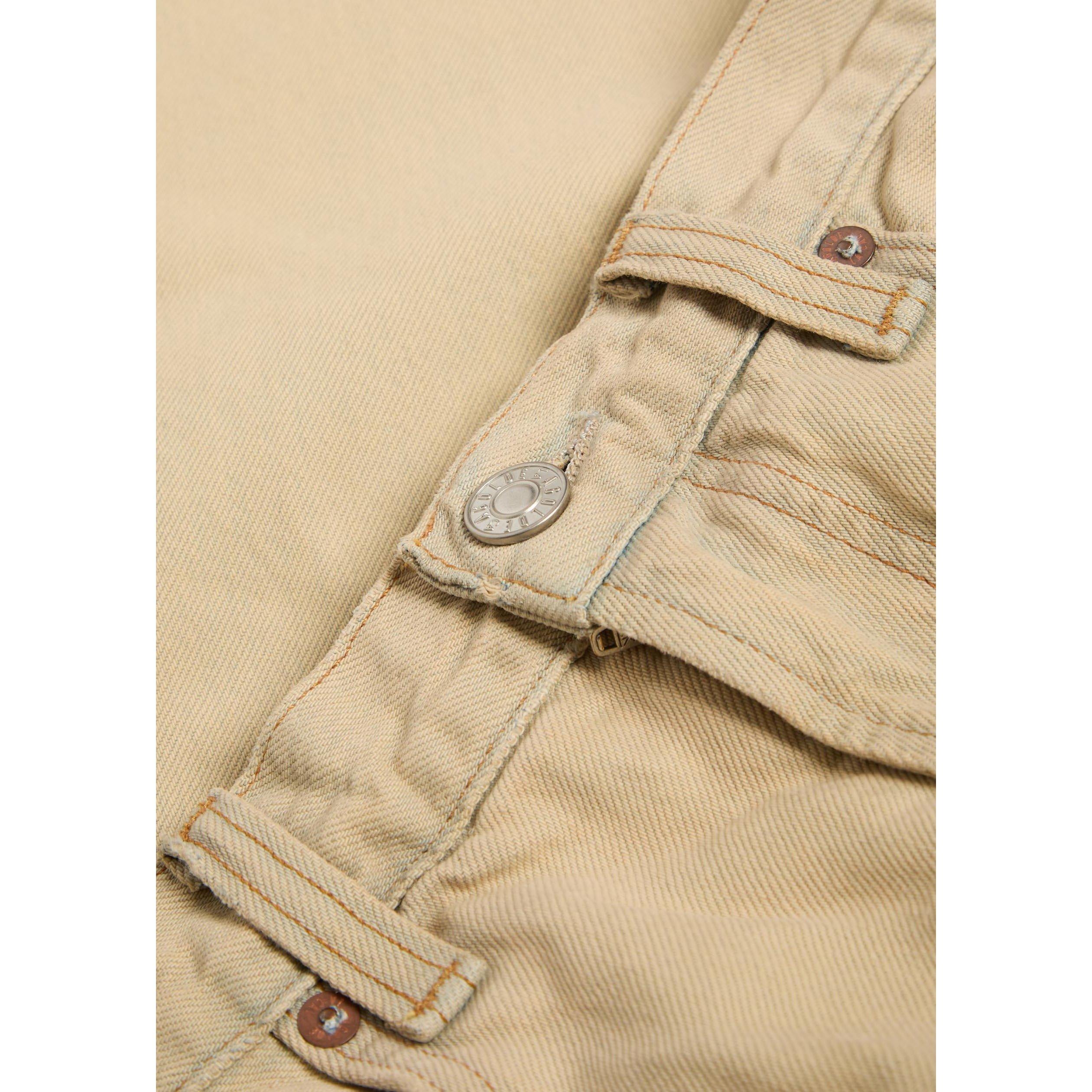 KHAKI - Agolde - Men's Barrel Cotton Mid-Rise Jeans - 4