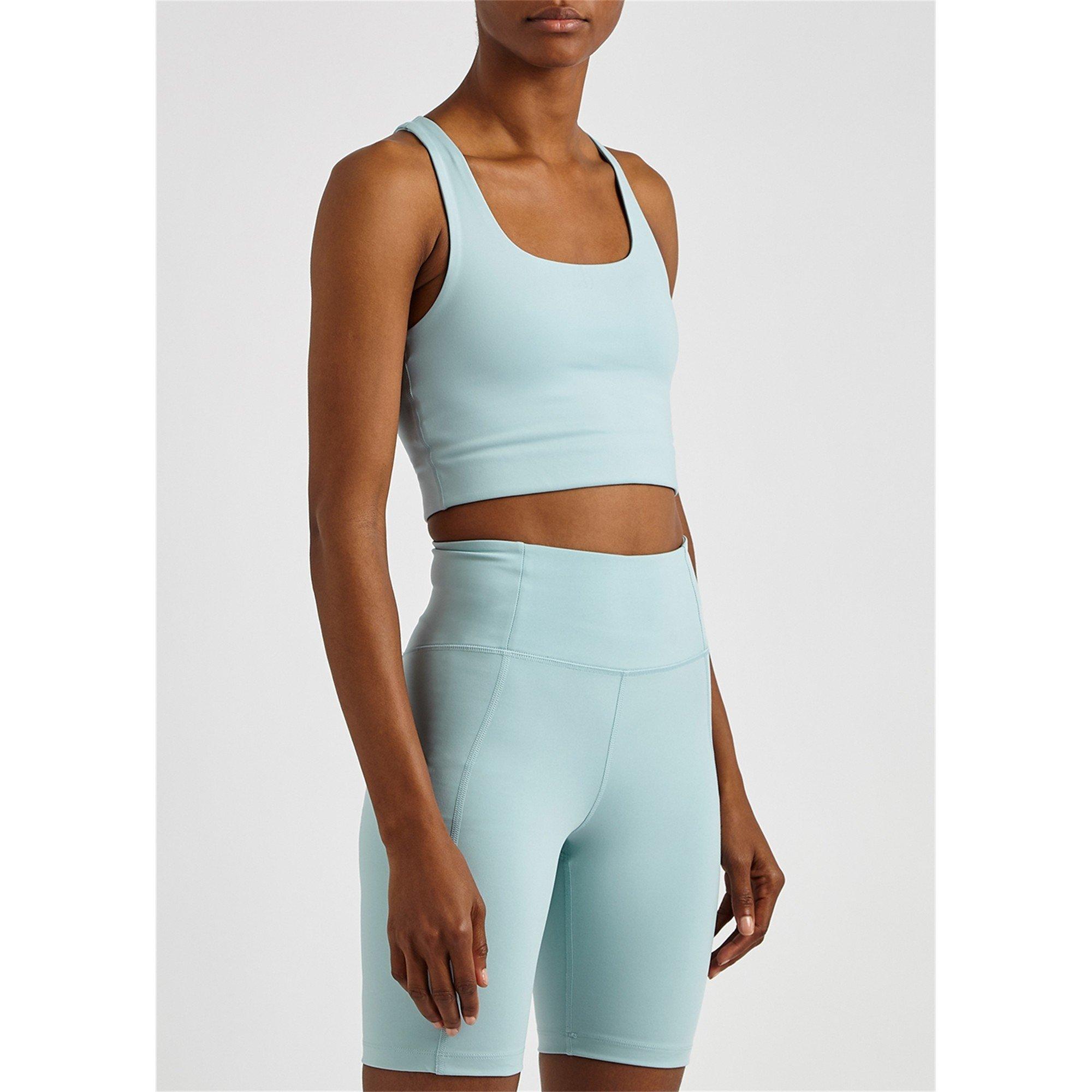 LIGHT BLUE - Girlfriend Collective - Women's Paloma Medium-Impact Sports Bra - 2