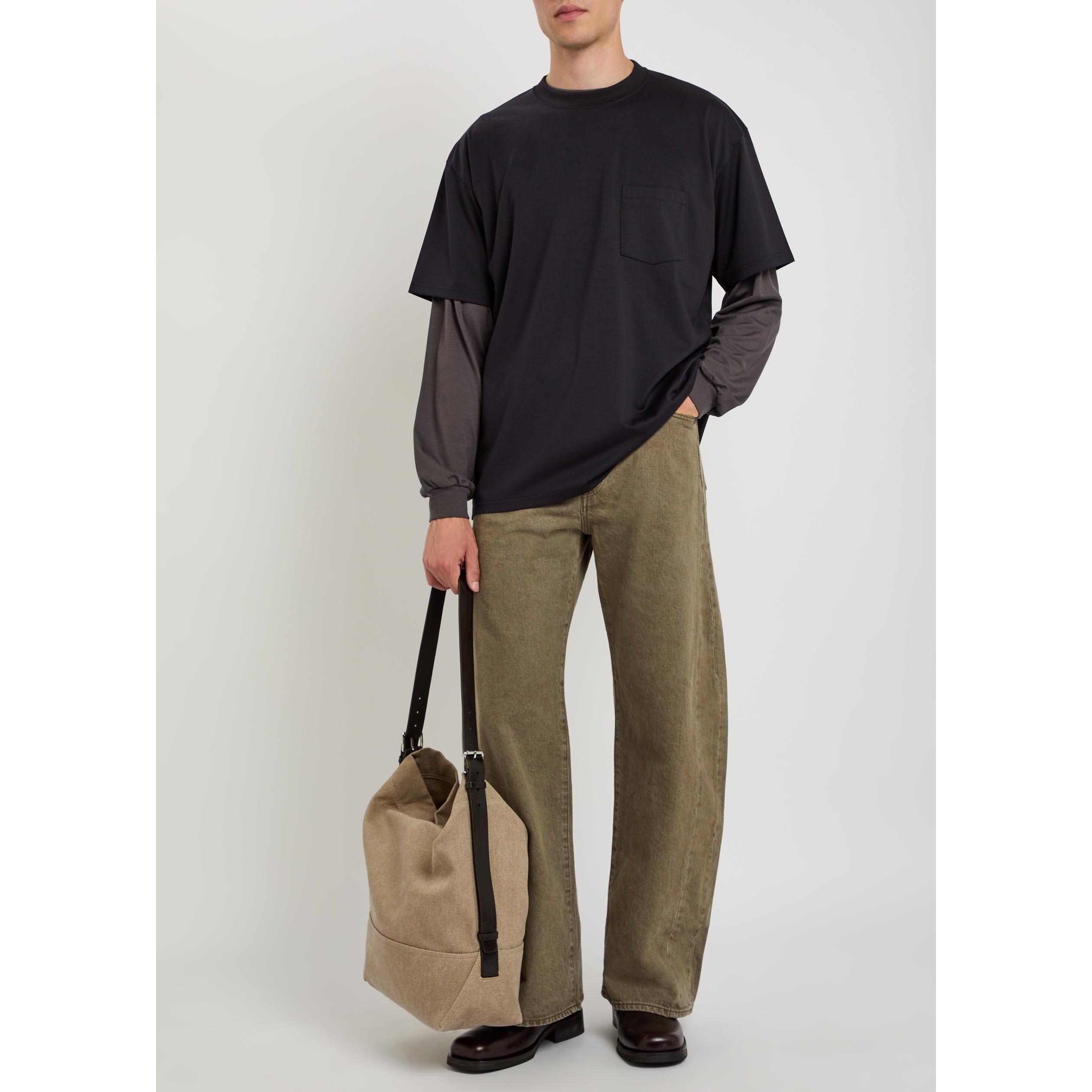 KHAKI - SSSTEIN - SSSTEIN DEFORMATION WIDE COLOR - 5