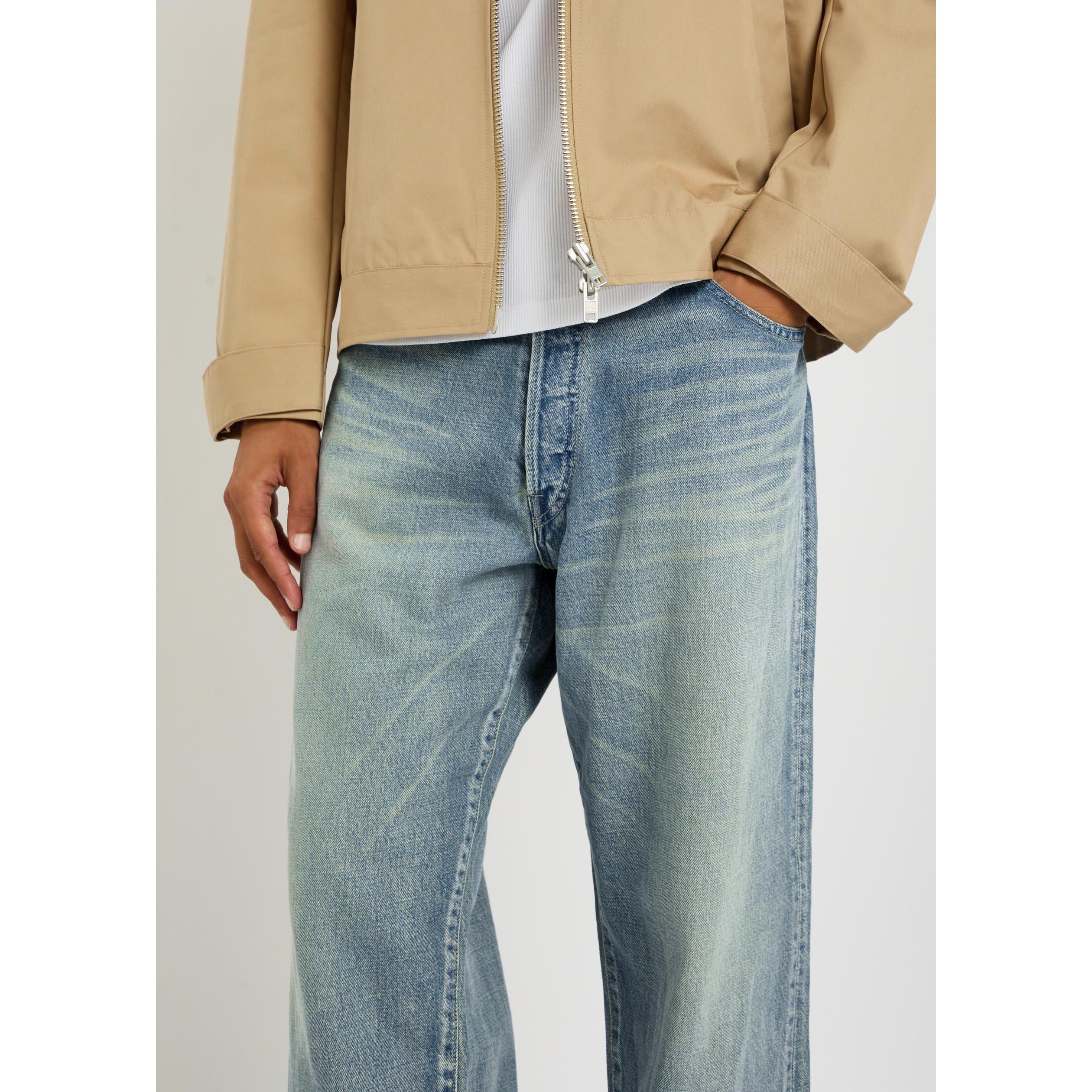 INDIGO - SSSTEIN - SSSTEIN OVERSIZE FIT DENIM PAN - 4