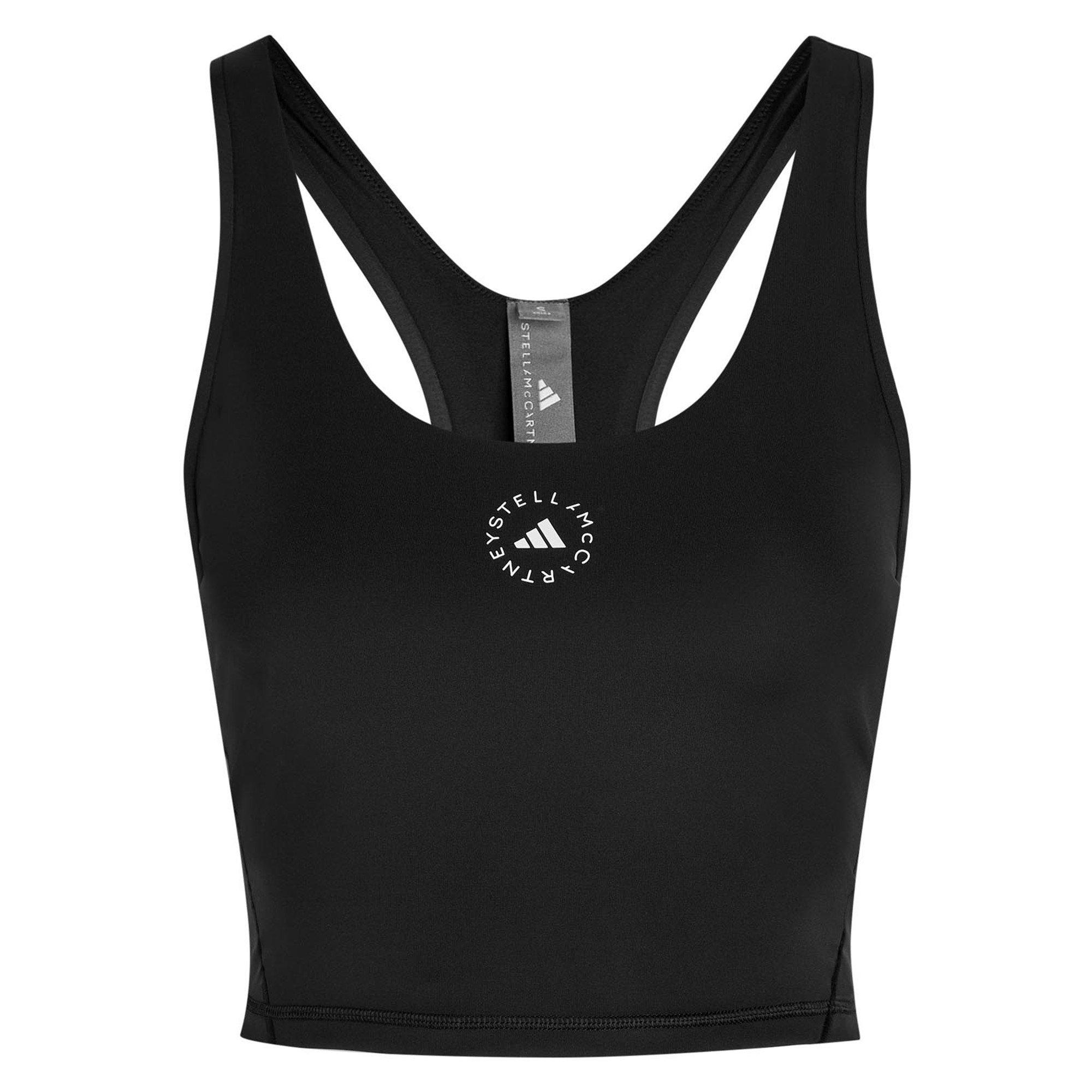 BLACK - adidas by Stella McCartney - T YOGA CROP TOP