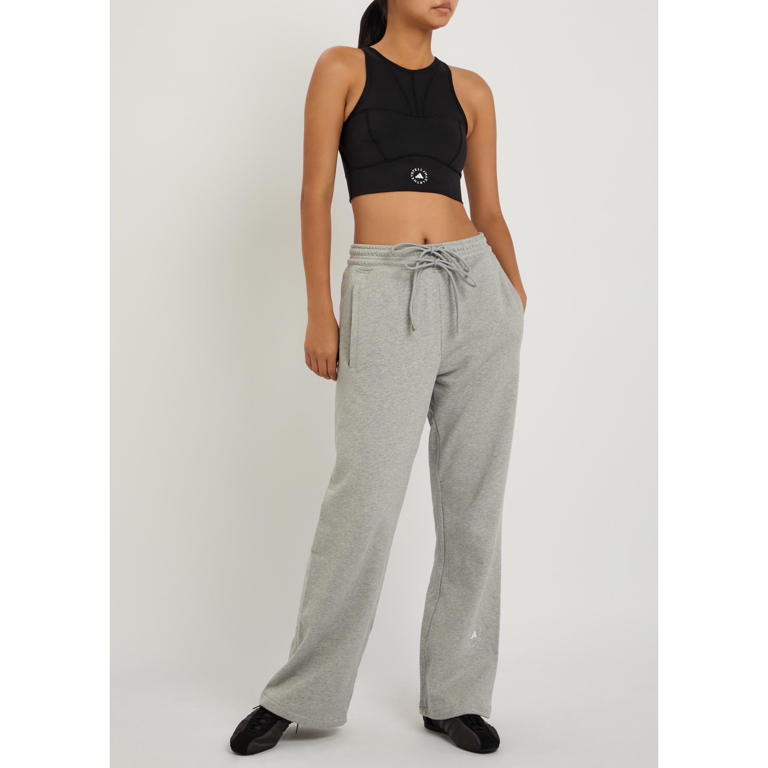 BLACK - adidas by Stella McCartney - Women's Medium Impact Sports Bra - 5