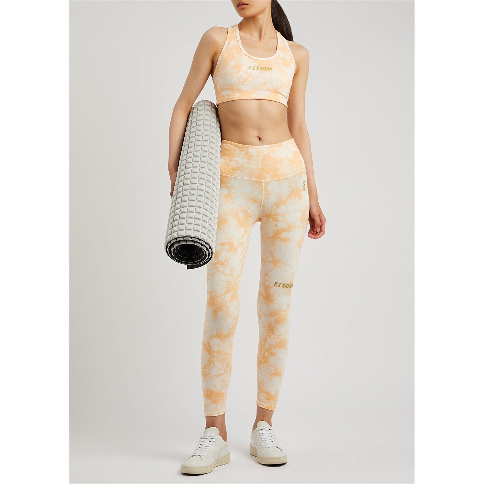 WHITE AND OTHER - PE Nation - Women's React Organic Cotton Racerback Low-Impact Sports Bra - 5
