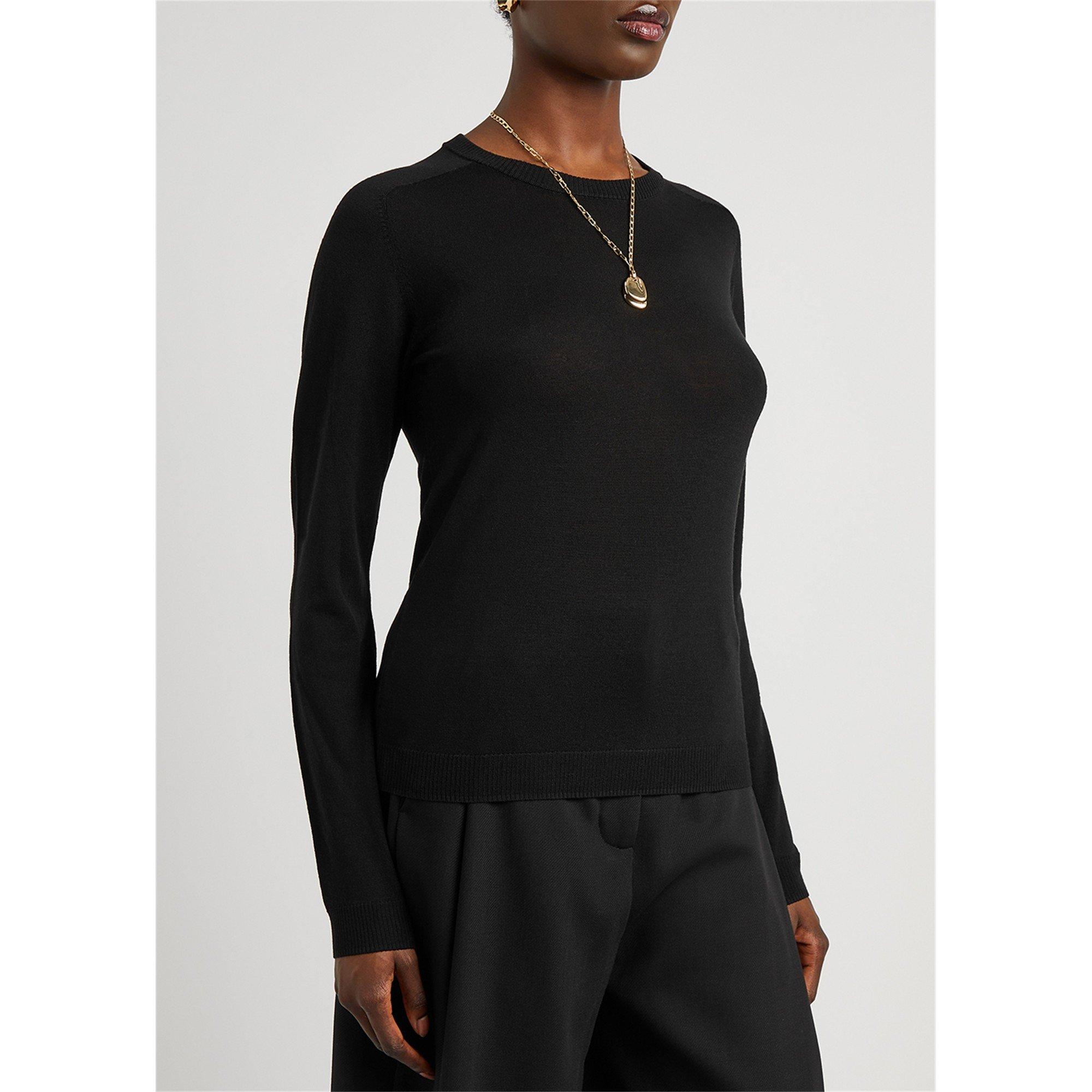 BLACK - Day Birger Et Mikkelson - K LS CREW NECK ANABELLE JUMPER - 2