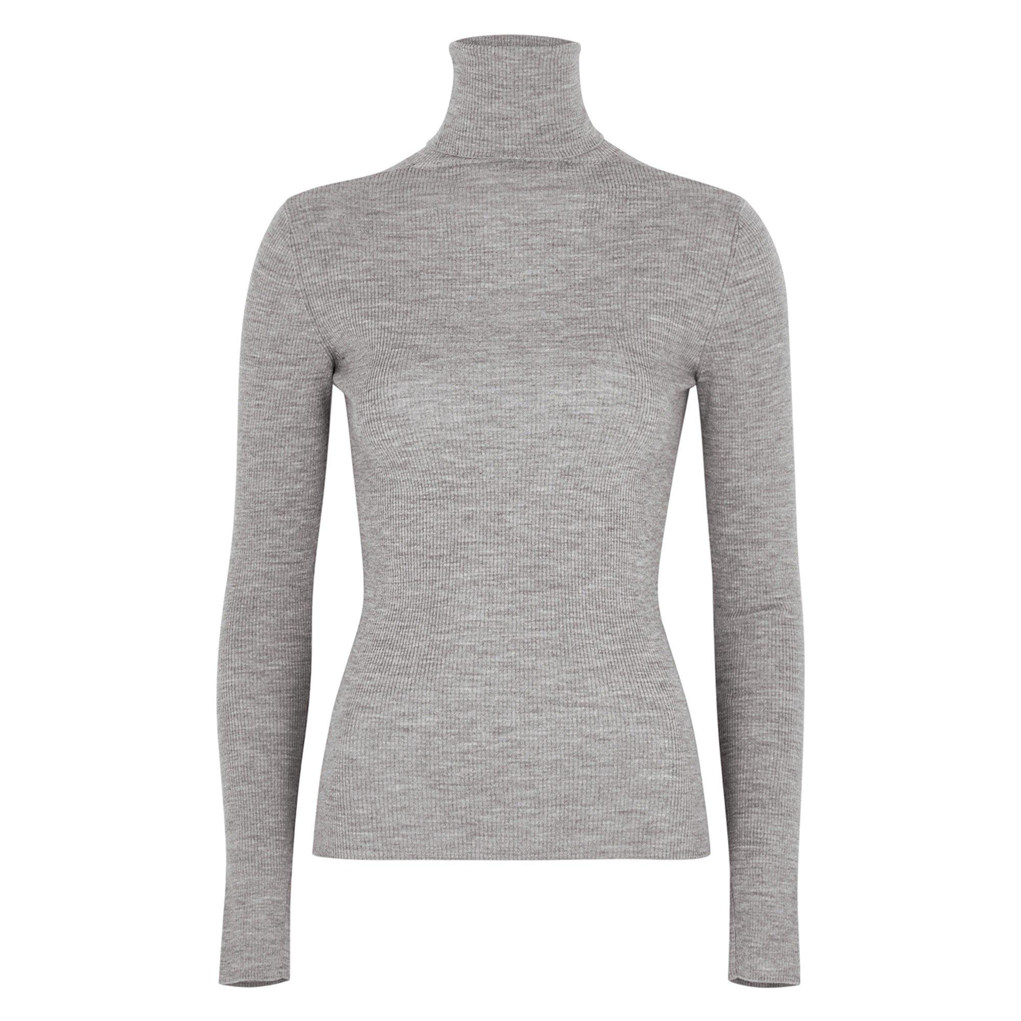 GREY - Day Birger Et Mikkelson - K LS SIERRA ROLL NECK JUMPER - 1