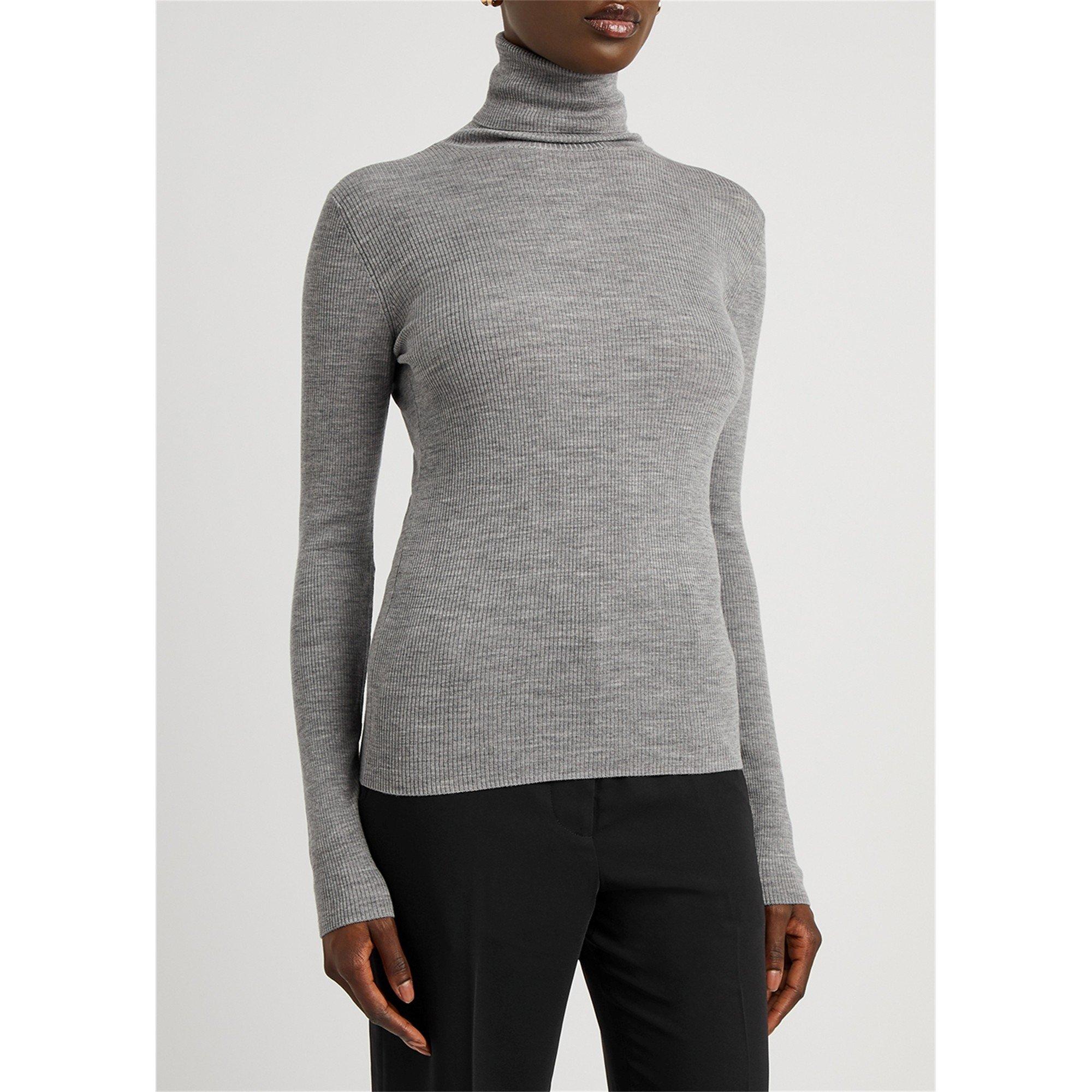 GREY - Day Birger Et Mikkelson - K LS SIERRA ROLL NECK JUMPER - 2