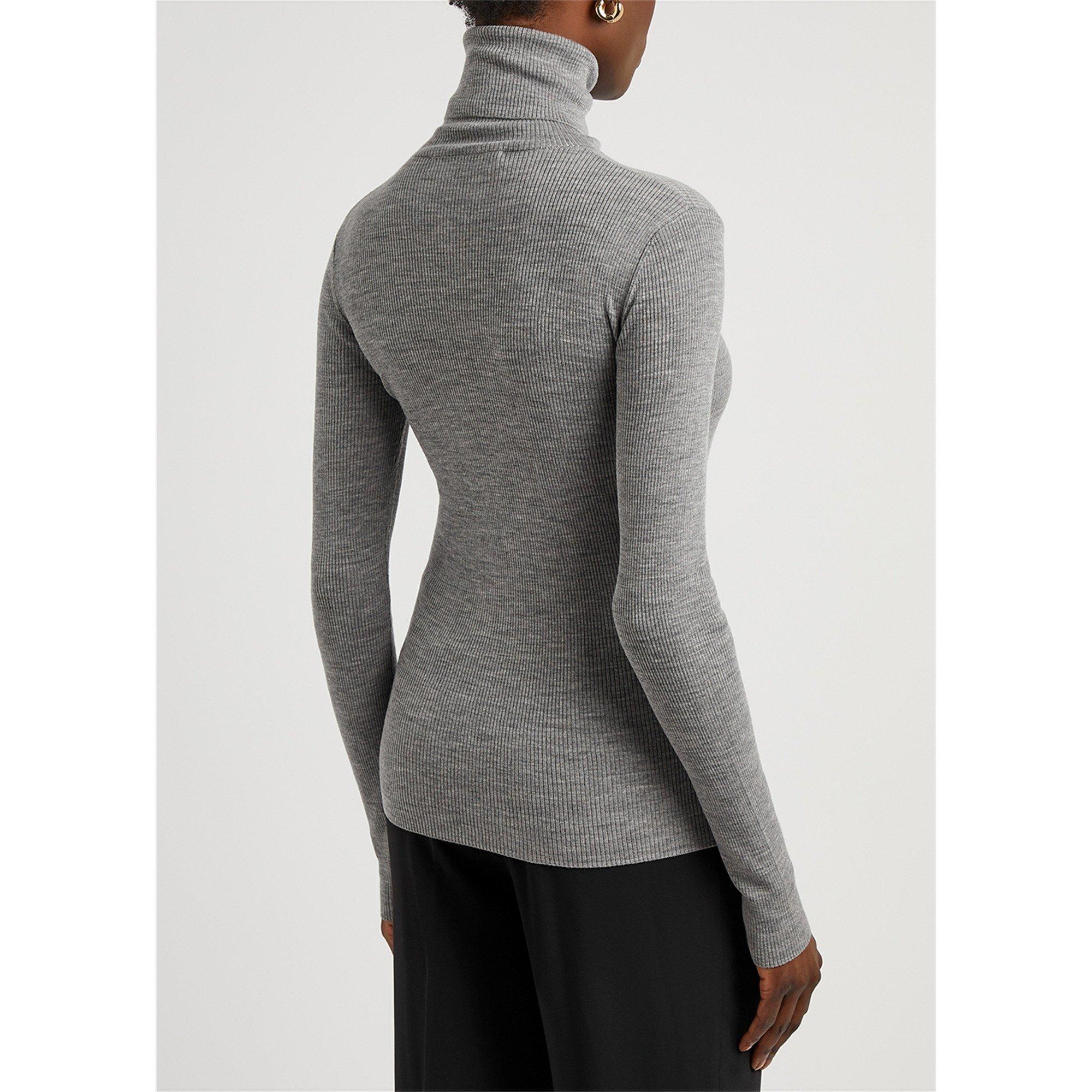GREY - Day Birger Et Mikkelson - K LS SIERRA ROLL NECK JUMPER - 3
