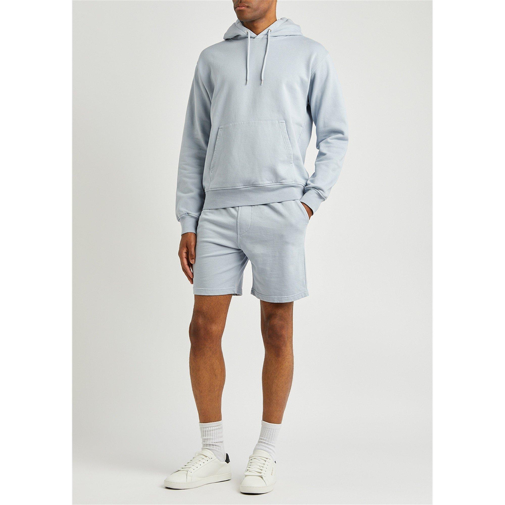LIGHT BLUE - Colorful Standard - CS SWEAT SHORTS CLASSIC ORGANI - 5