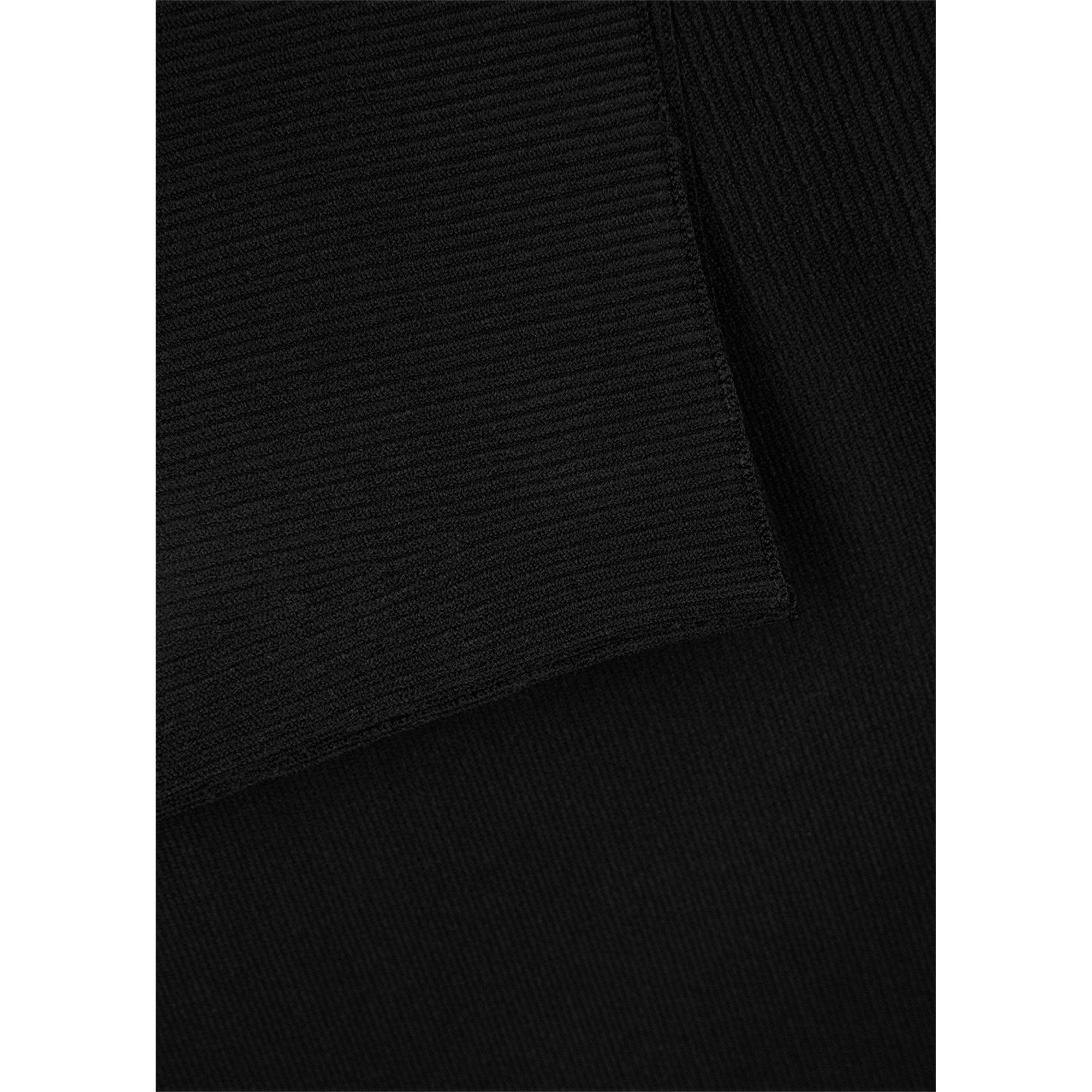 BLACK - Victoria Beckham - LS FITTED BACK SPLIT MIDI SKRT - 4