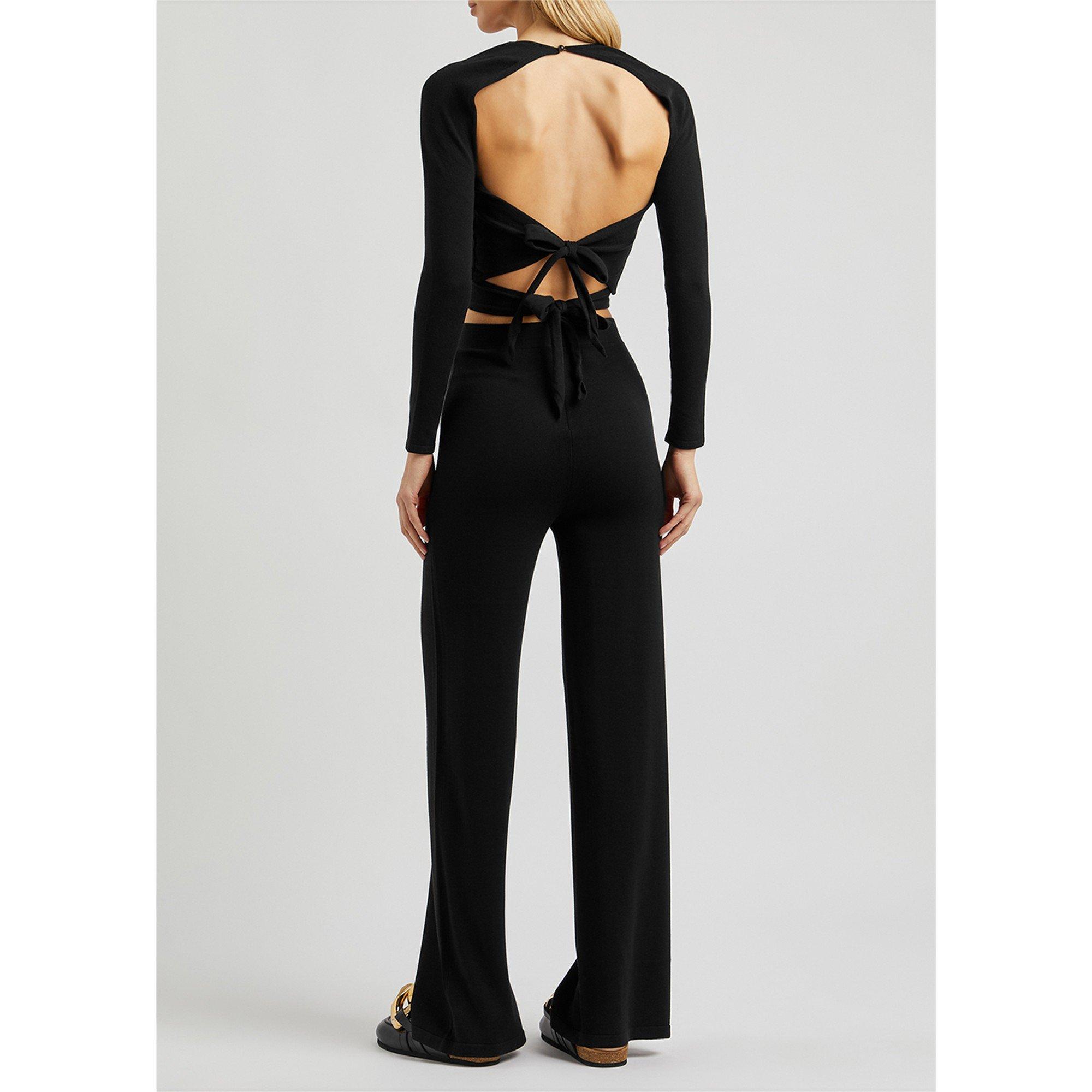 BLACK - JoosTricot - T BALLET WRAP TOP - 5