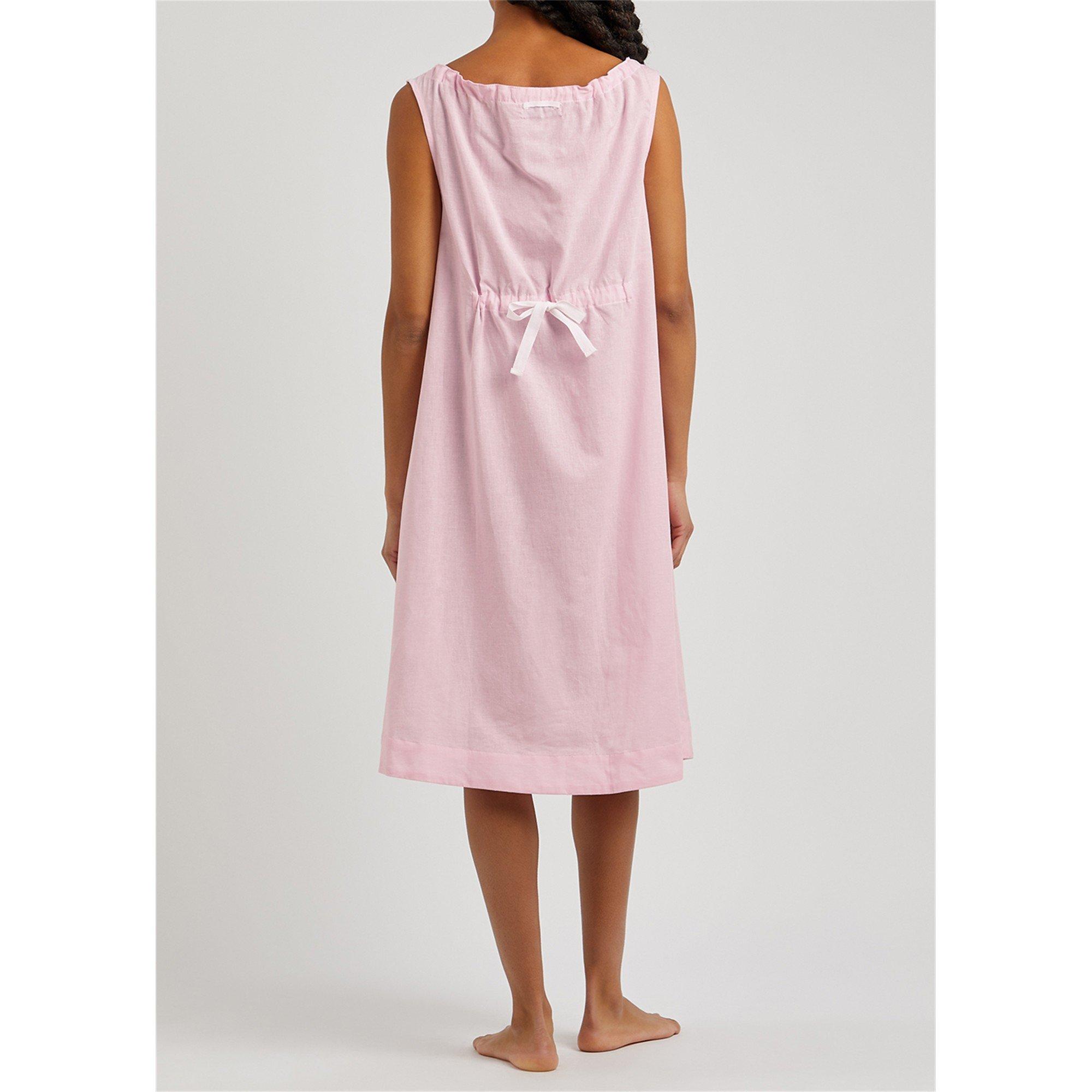 PINK - The Sleep Shirt - ND SLEEVELESS TIE NIGHTIE - 3
