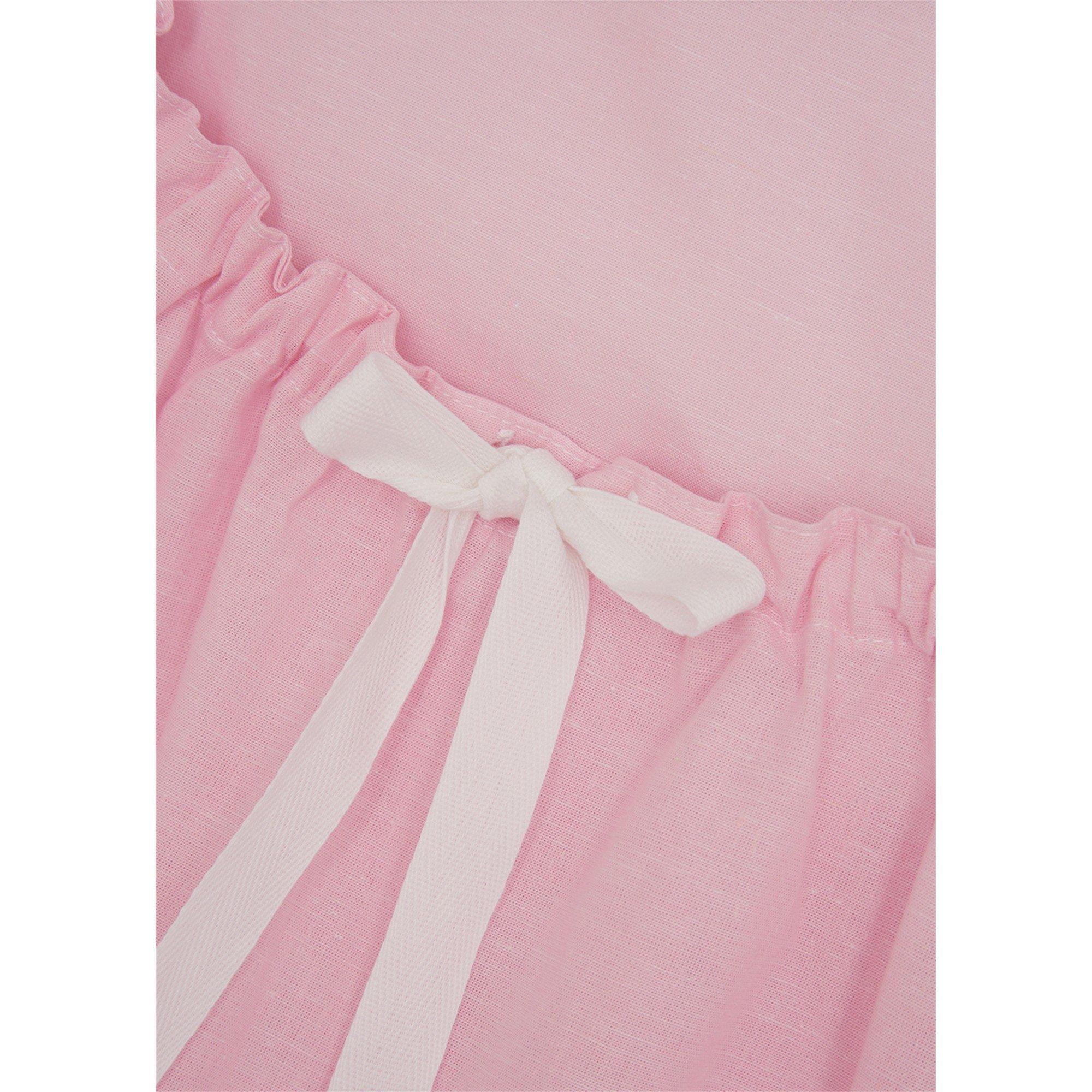 PINK - The Sleep Shirt - ND SLEEVELESS TIE NIGHTIE - 4