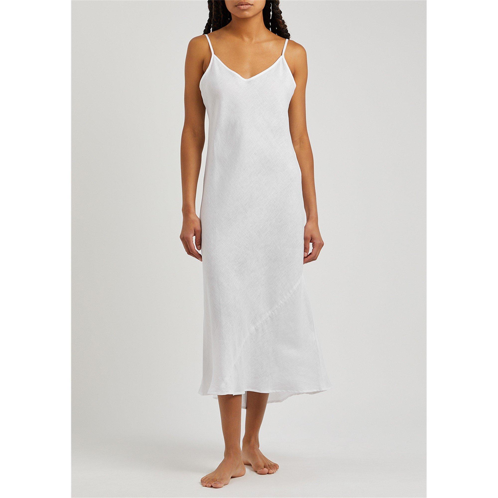 WHITE - The Sleep Shirt - ND LONG SLIP DRESS - 2