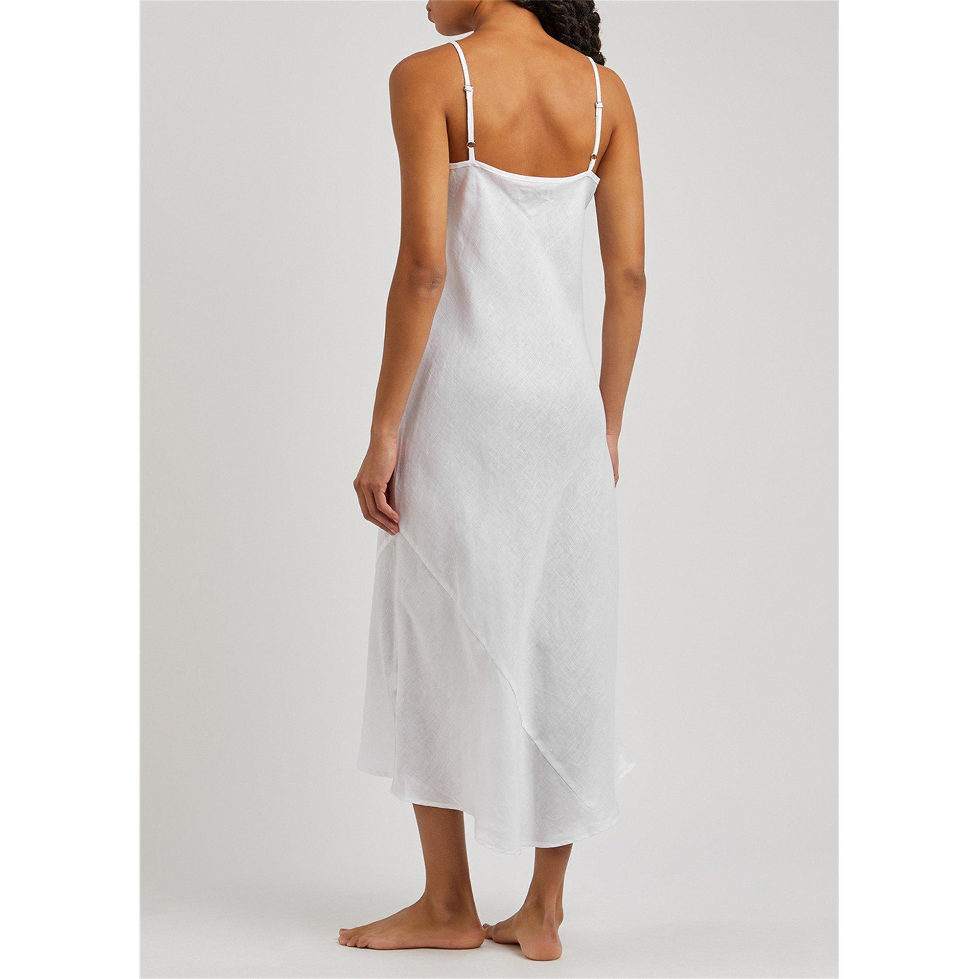 WHITE - The Sleep Shirt - ND LONG SLIP DRESS - 3