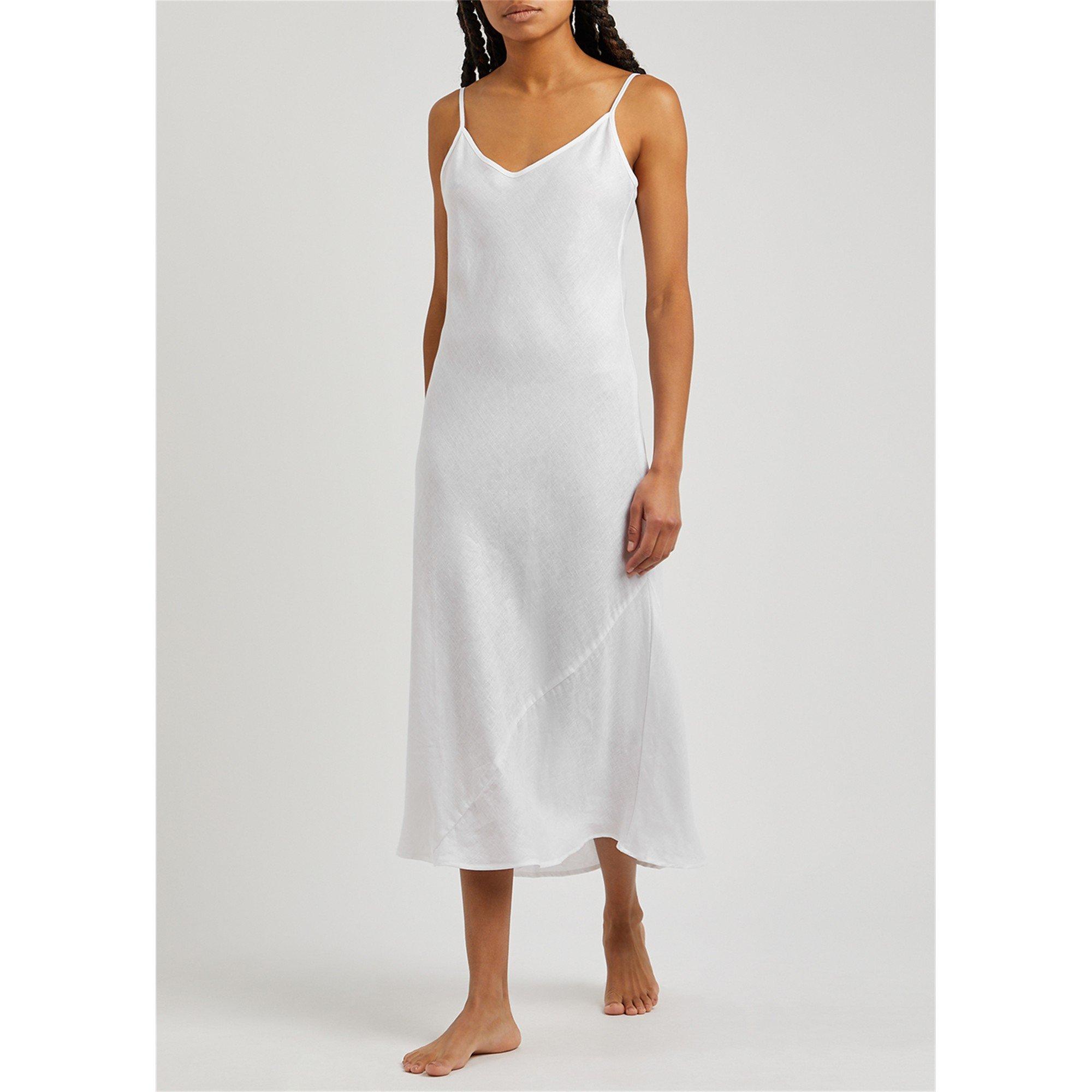 WHITE - The Sleep Shirt - ND LONG SLIP DRESS - 5