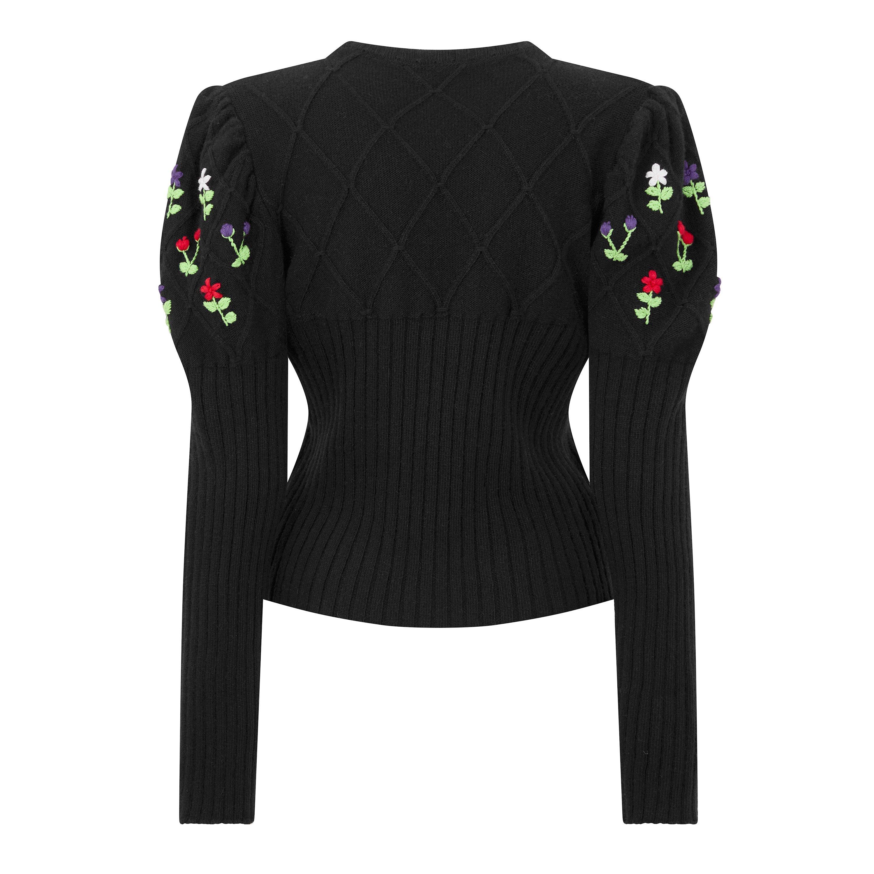 BLACK - Cormio - KN OMA CREWNECK - 2