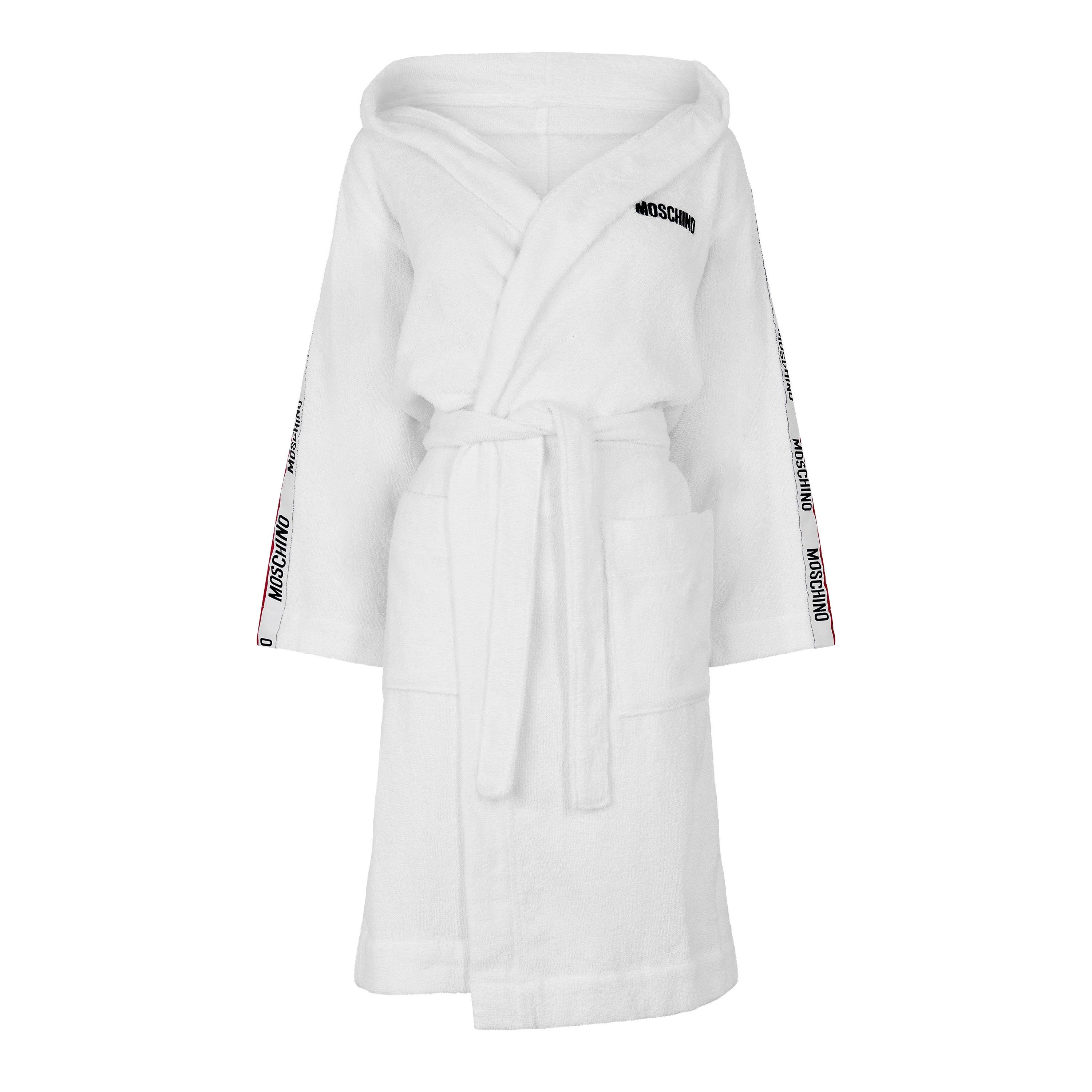 WHITE - Moschino - BR LOGO SLV TAPPING BATHR - 1
