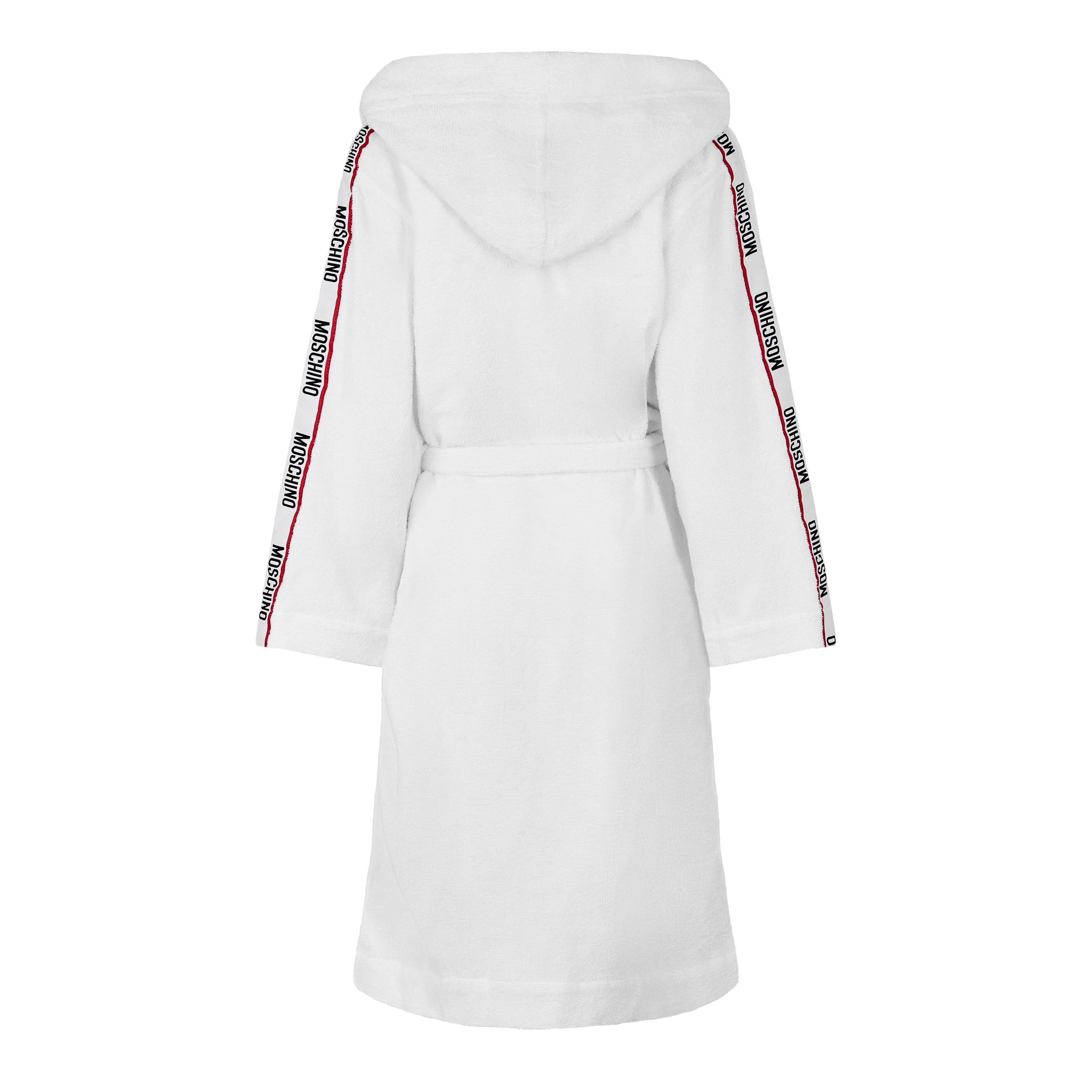 WHITE - Moschino - BR LOGO SLV TAPPING BATHR - 2