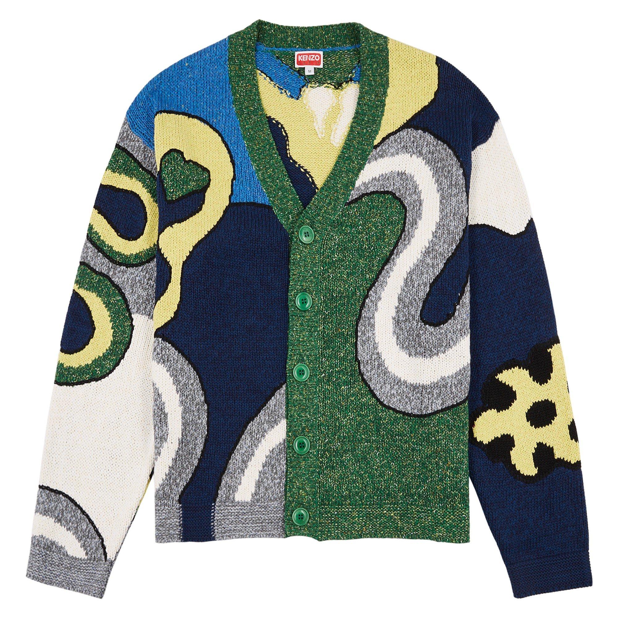 MULTICOLOURED - Kenzo - K MULTI KNIT CARDIGAN - 1