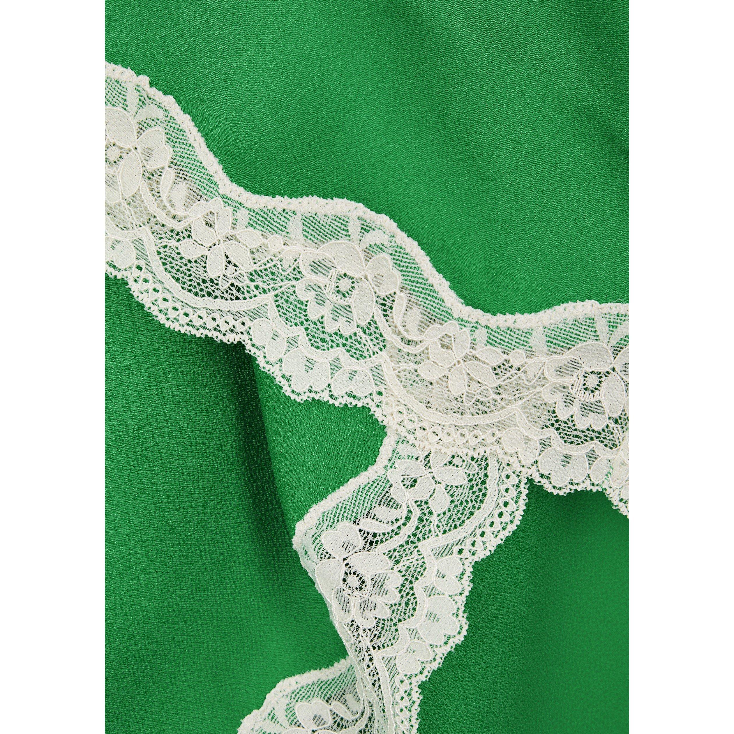 GREEN AND OTHER - Love Stories - WILLOW LACE TRIM CHEMISE - 4