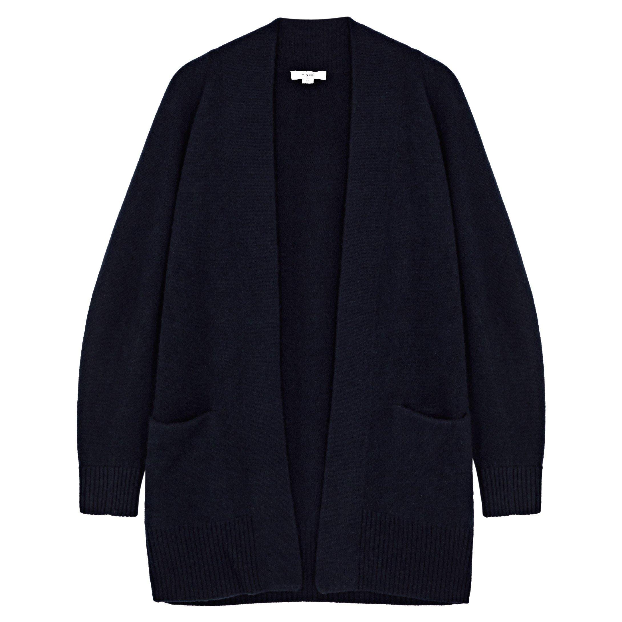 NAVY - Vince - K LS SHAWL COLLAR CARDIGA