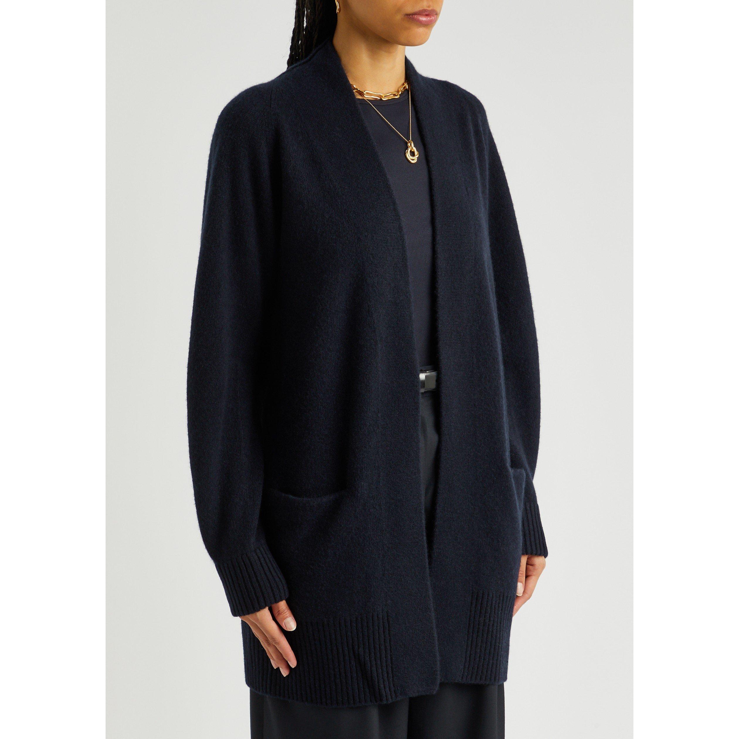 NAVY - Vince - K LS SHAWL COLLAR CARDIGAN - 2