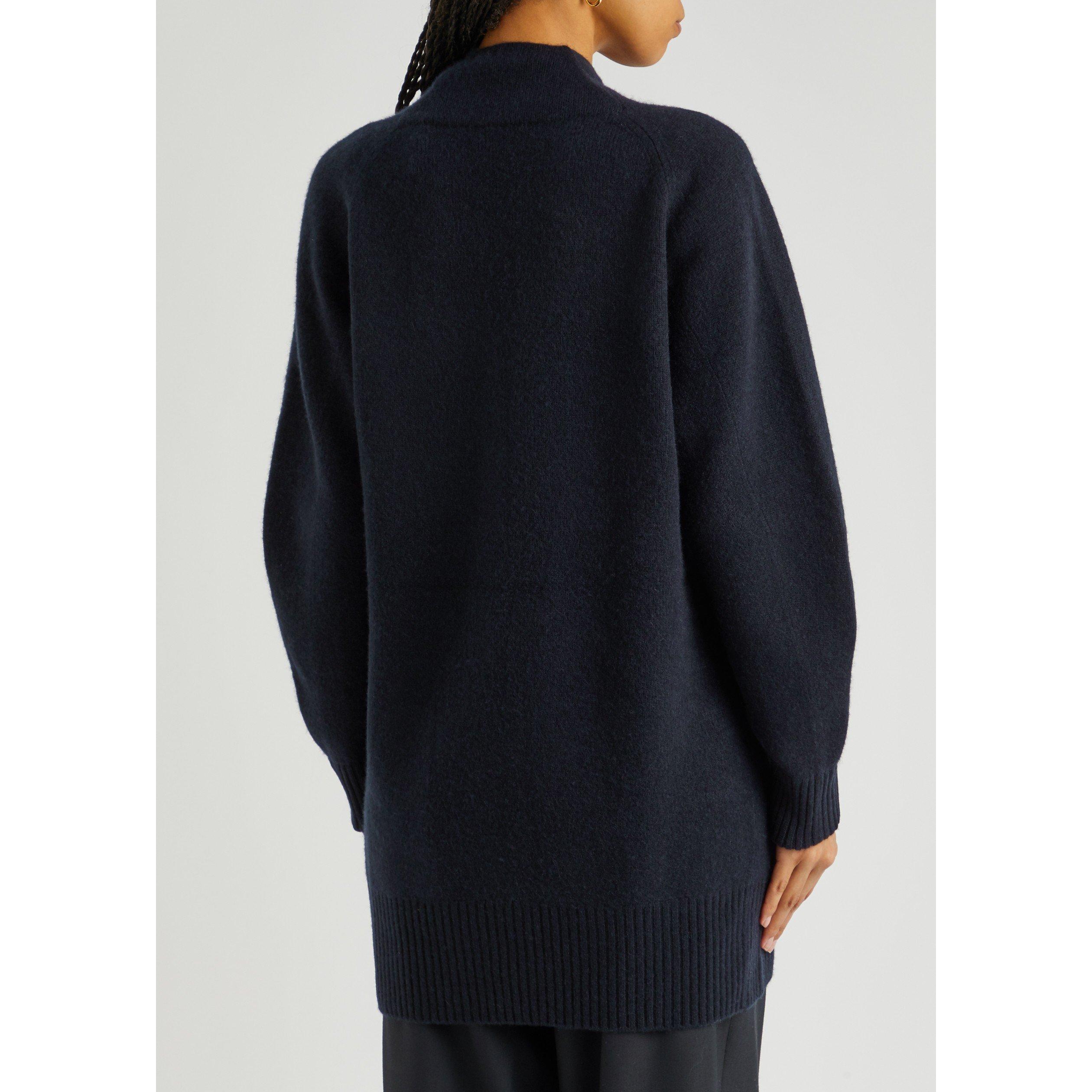 NAVY - Vince - K LS SHAWL COLLAR CARDIGAN - 3