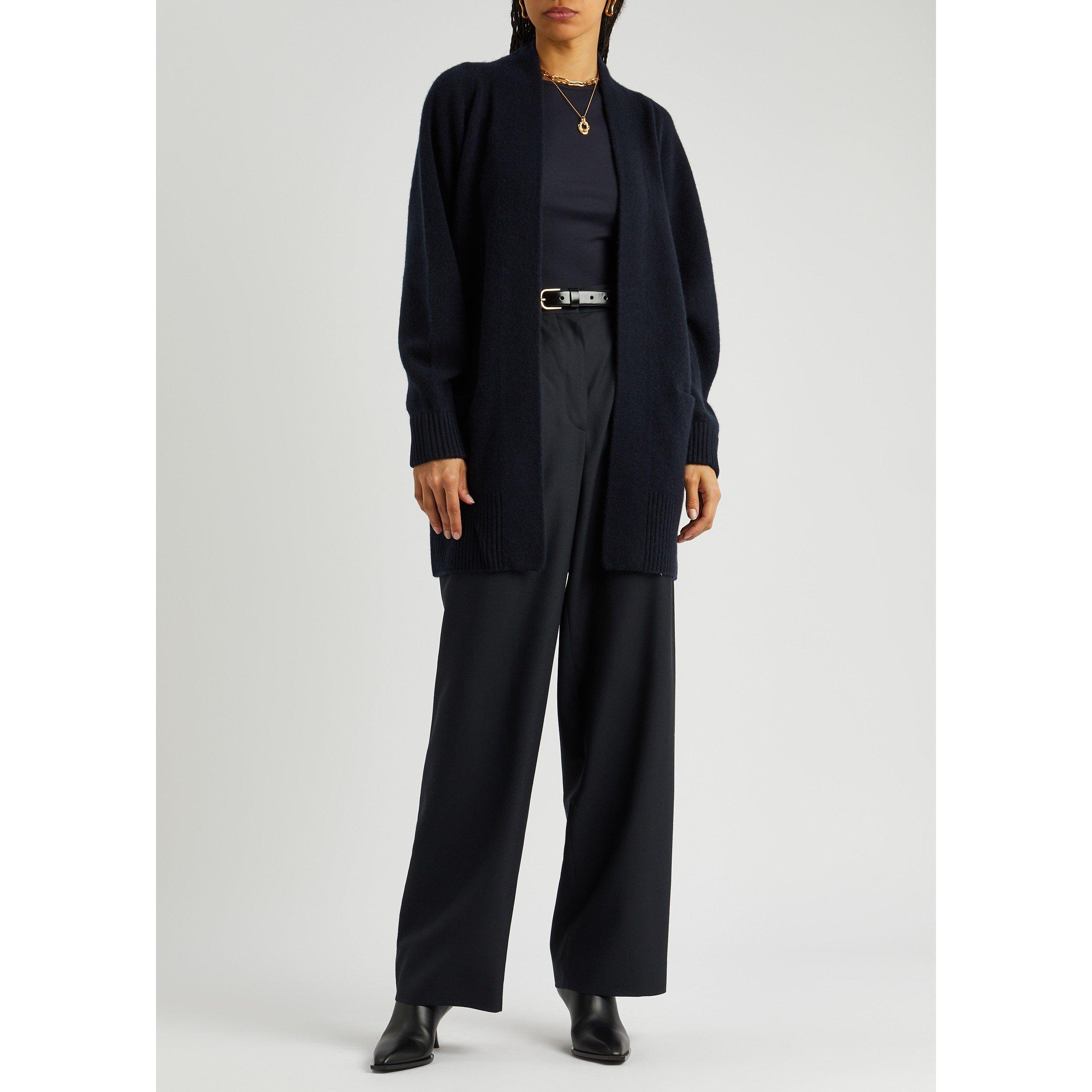 NAVY - Vince - K LS SHAWL COLLAR CARDIGAN - 5