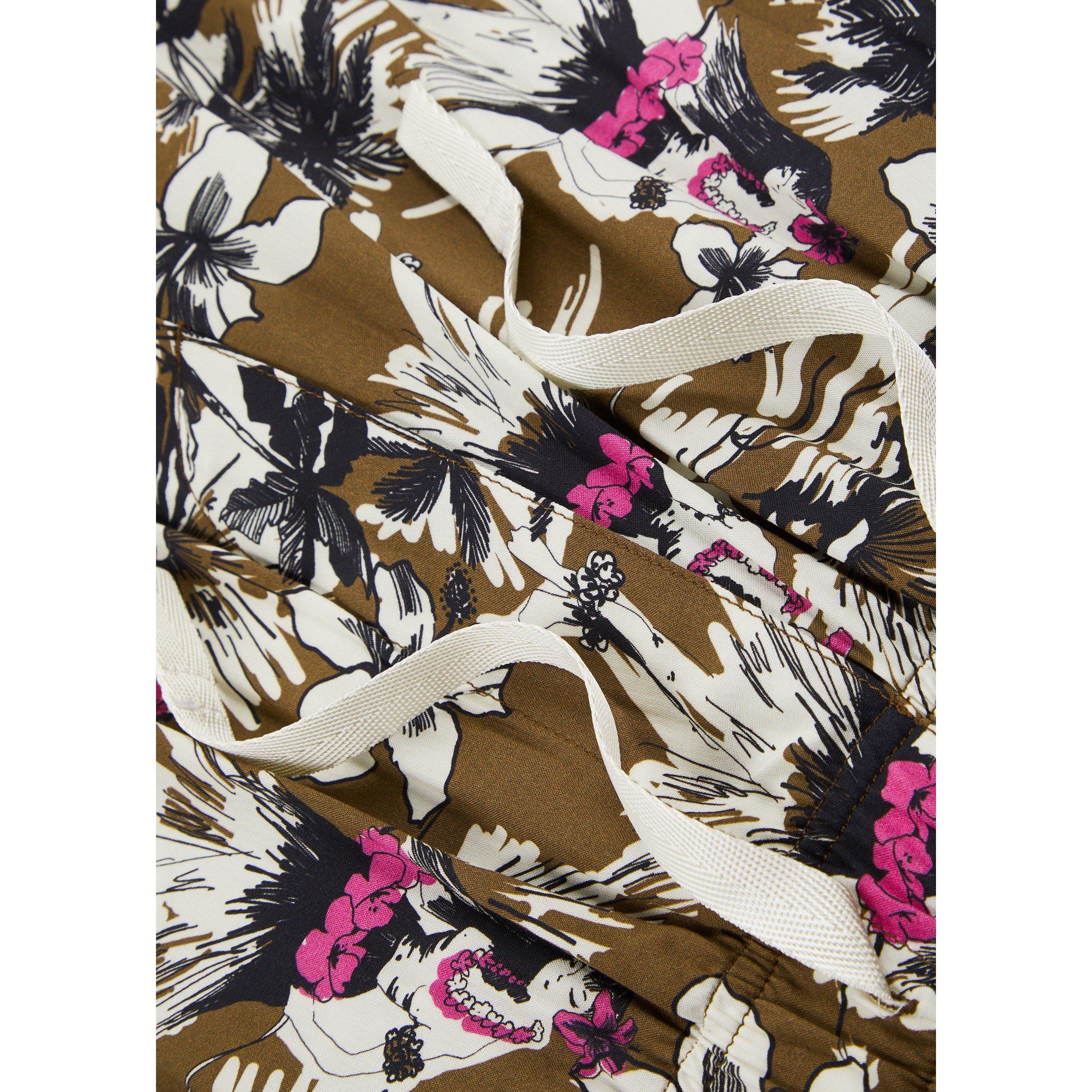 BEIGE AND OTHER - Palm Angels - PA HULA CARGO LOOSE SHORTS - 4