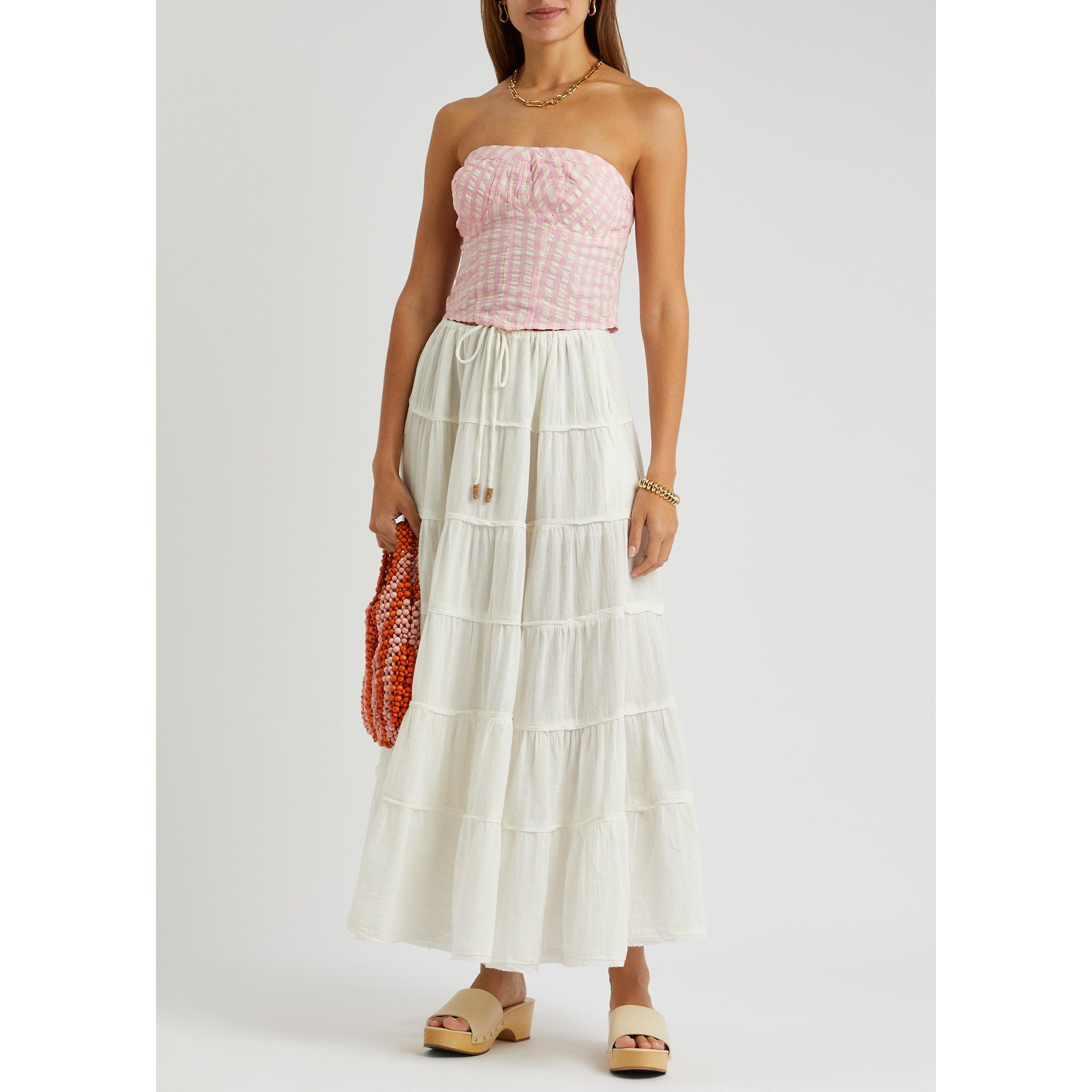 PINK - Free People - T LEILANI GINGHAM TUBE - 5