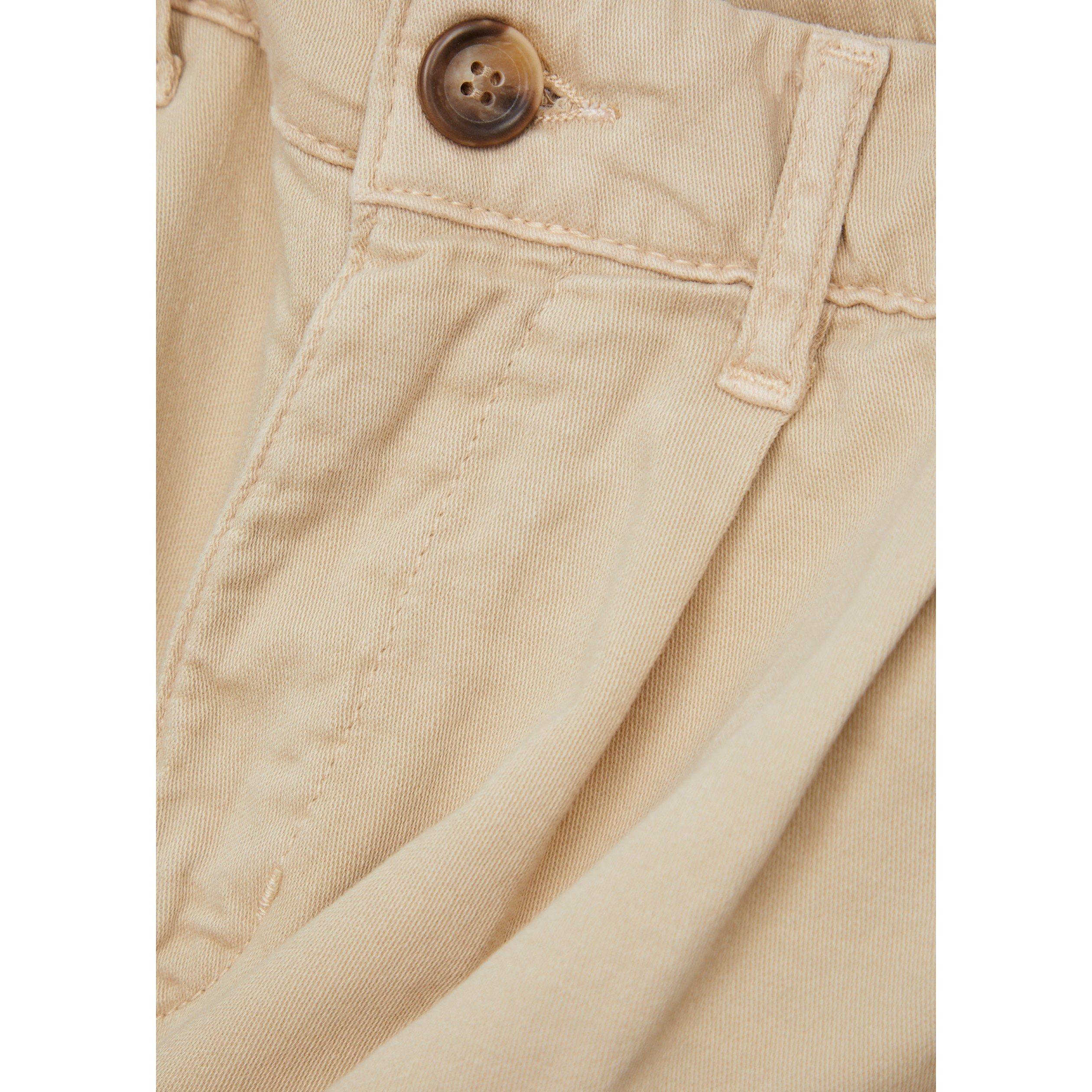 BEIGE - Free People - Women's Billie Cotton Relaxed-Fit Chino Shorts - 4