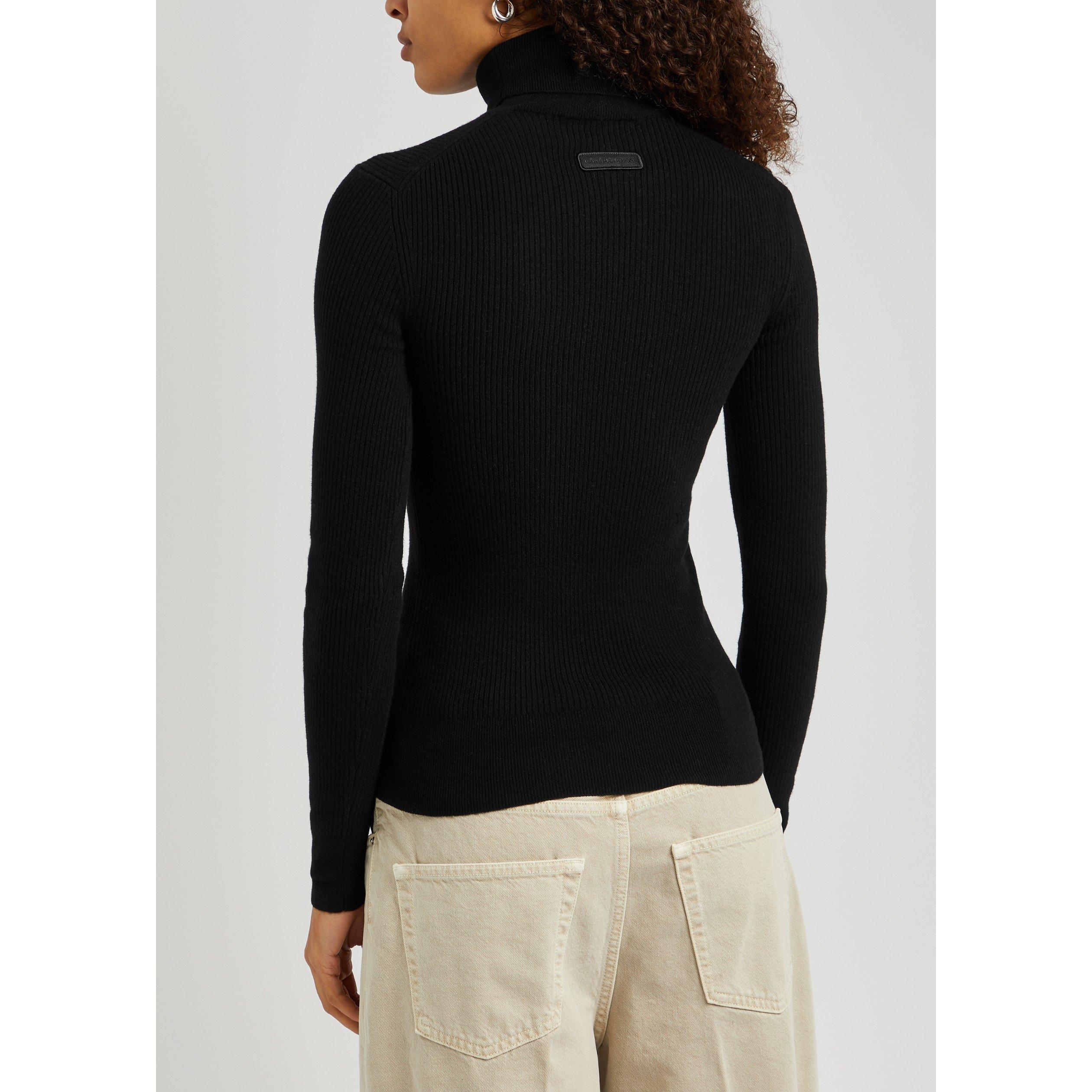 BLACK - Canada Goose - T Georgian Slim Turtleneck - 3