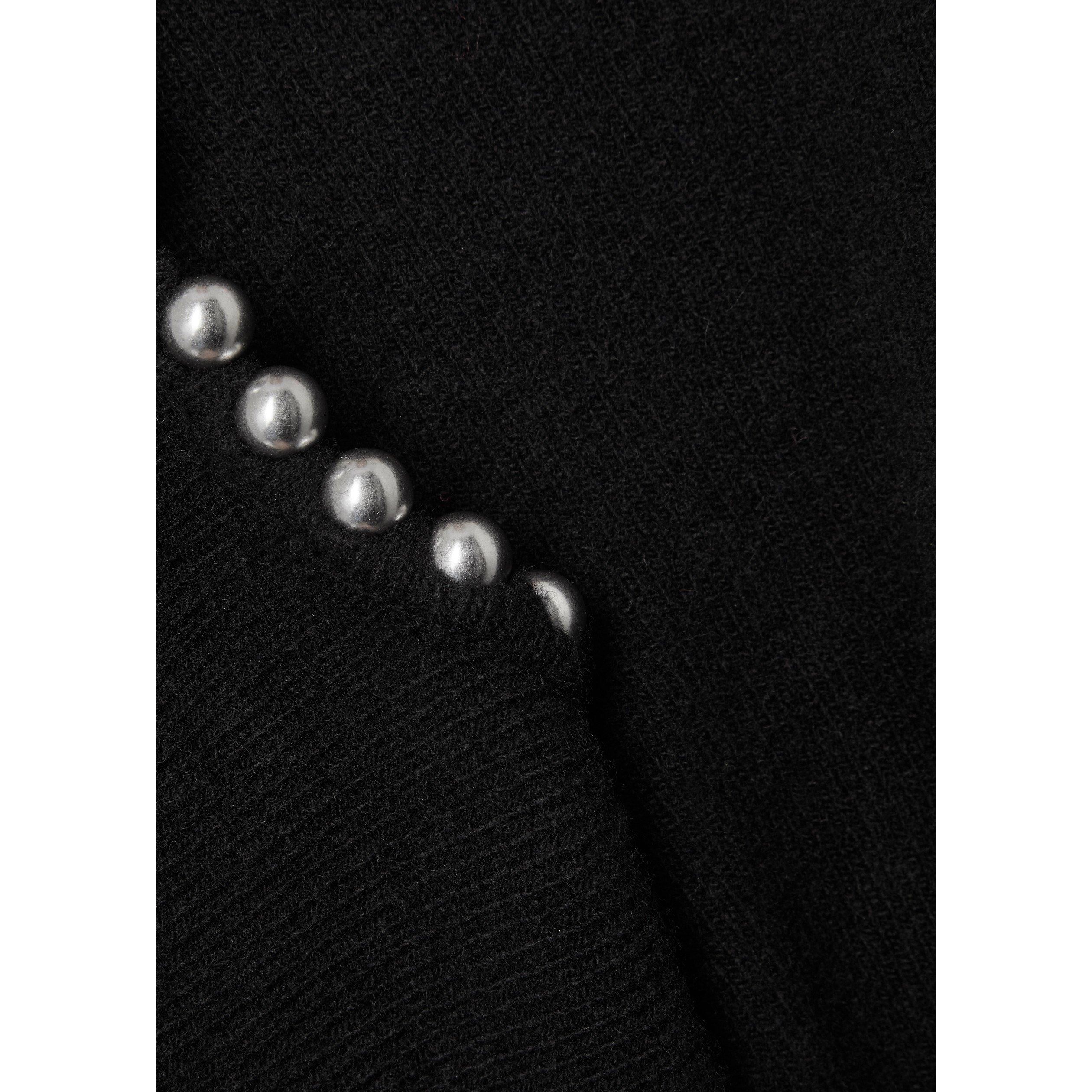 BLACK - Alexander Wang - KN PULLOVER WITH BALL CHAIN - 4