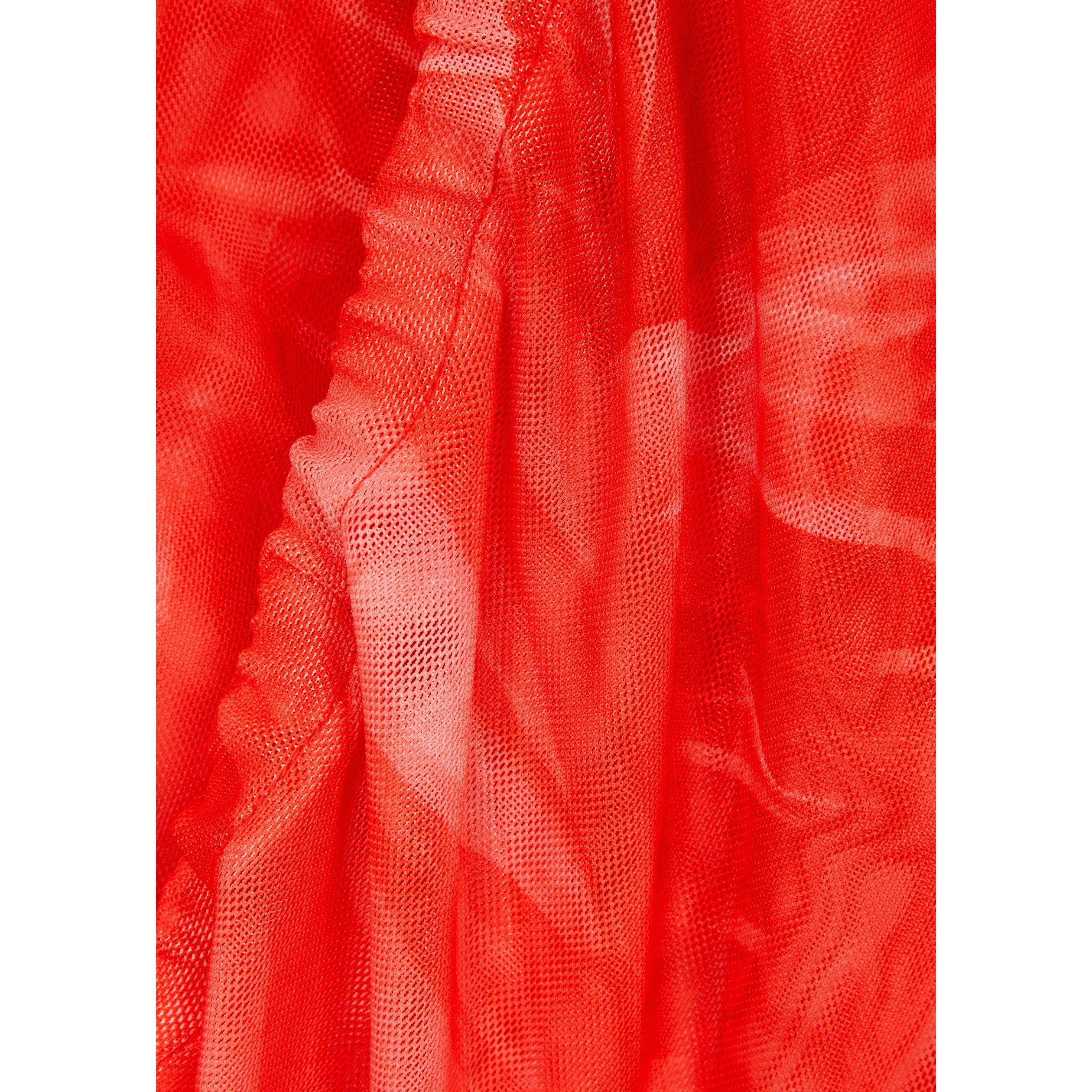 RED - Cannari Concept - LS Drawstring Midi Skirt - 4
